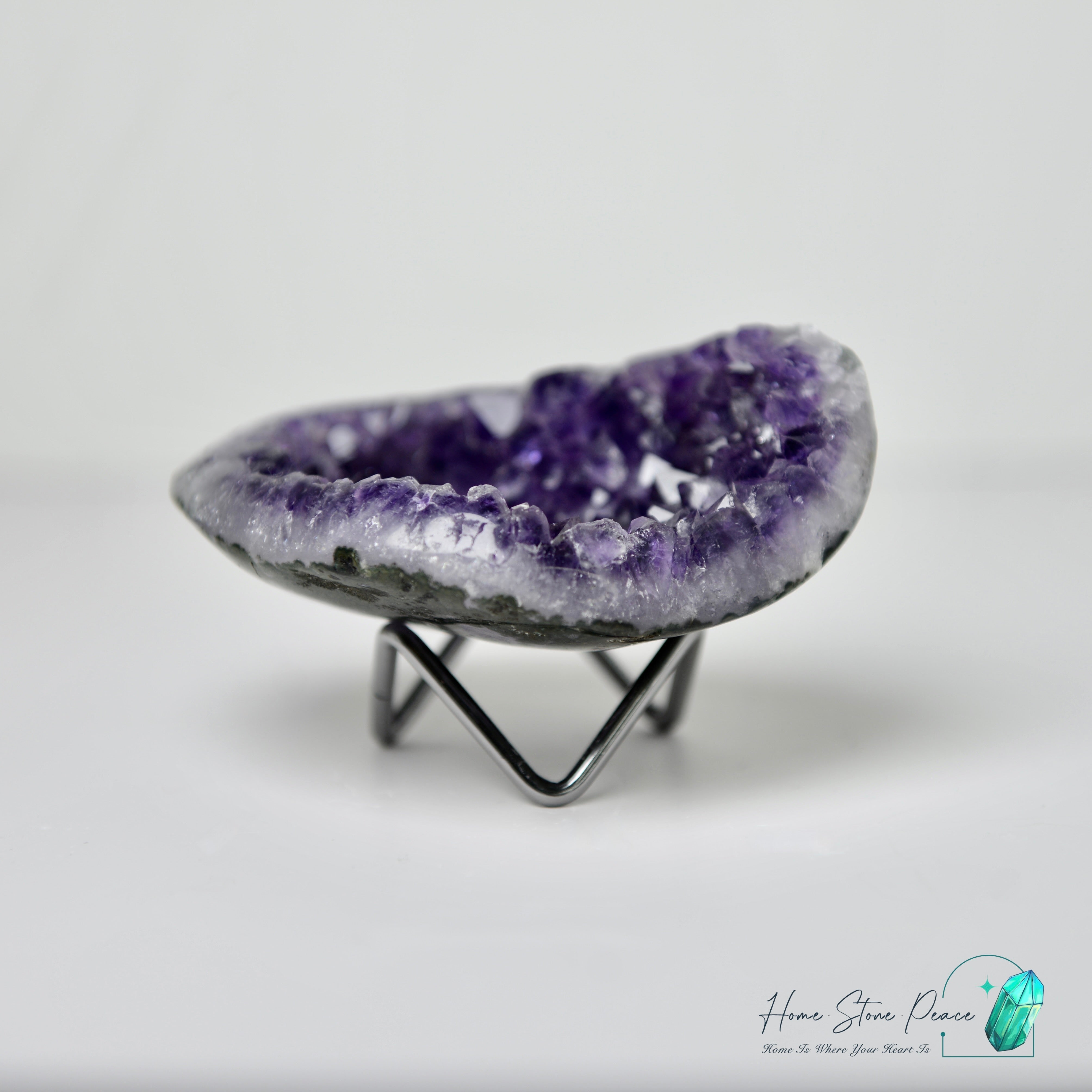 Amethyst Geode Plate 紫水晶碟