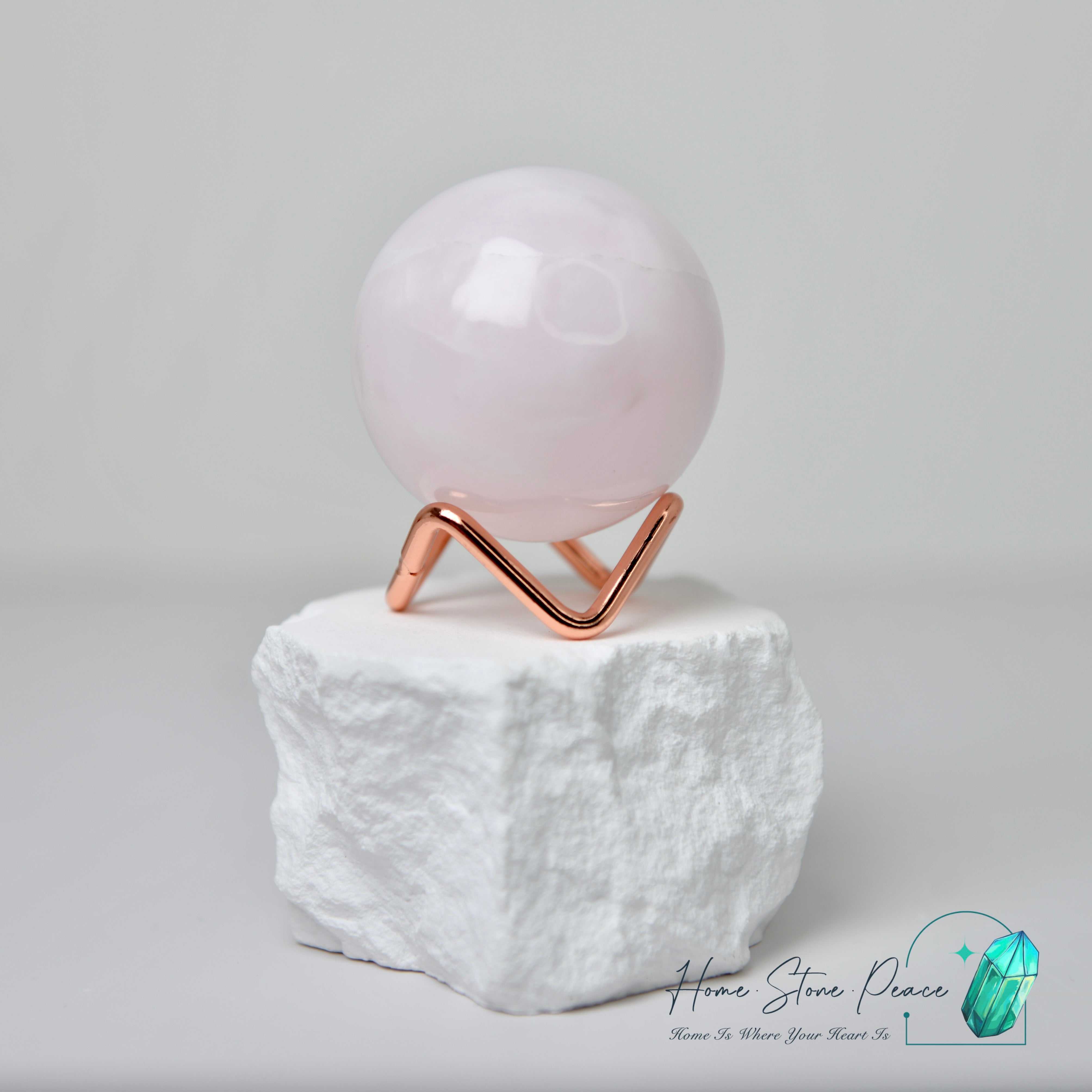 粉紅方解石球 Mangano Pink Calcite Sphere