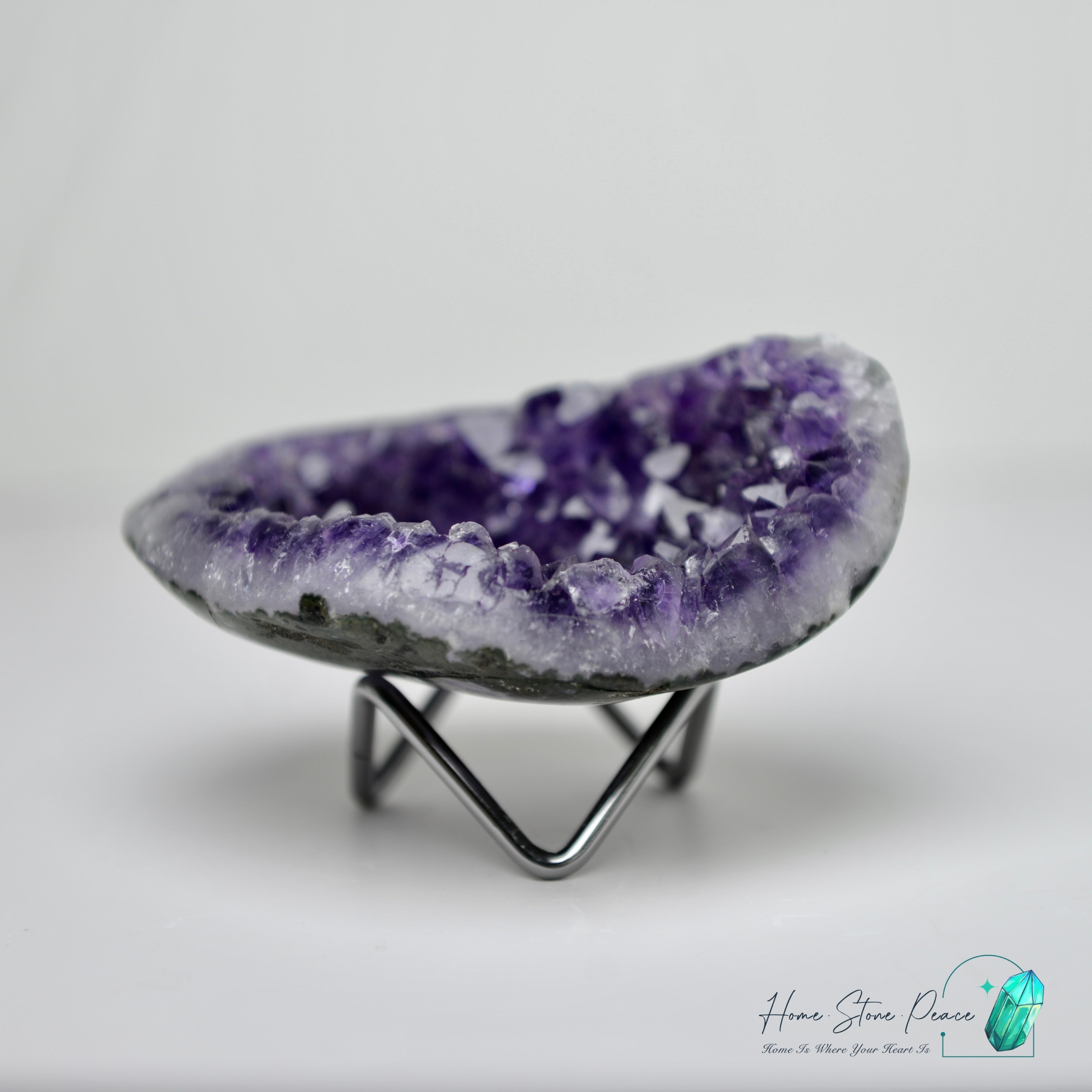 Amethyst Geode Plate 紫水晶碟