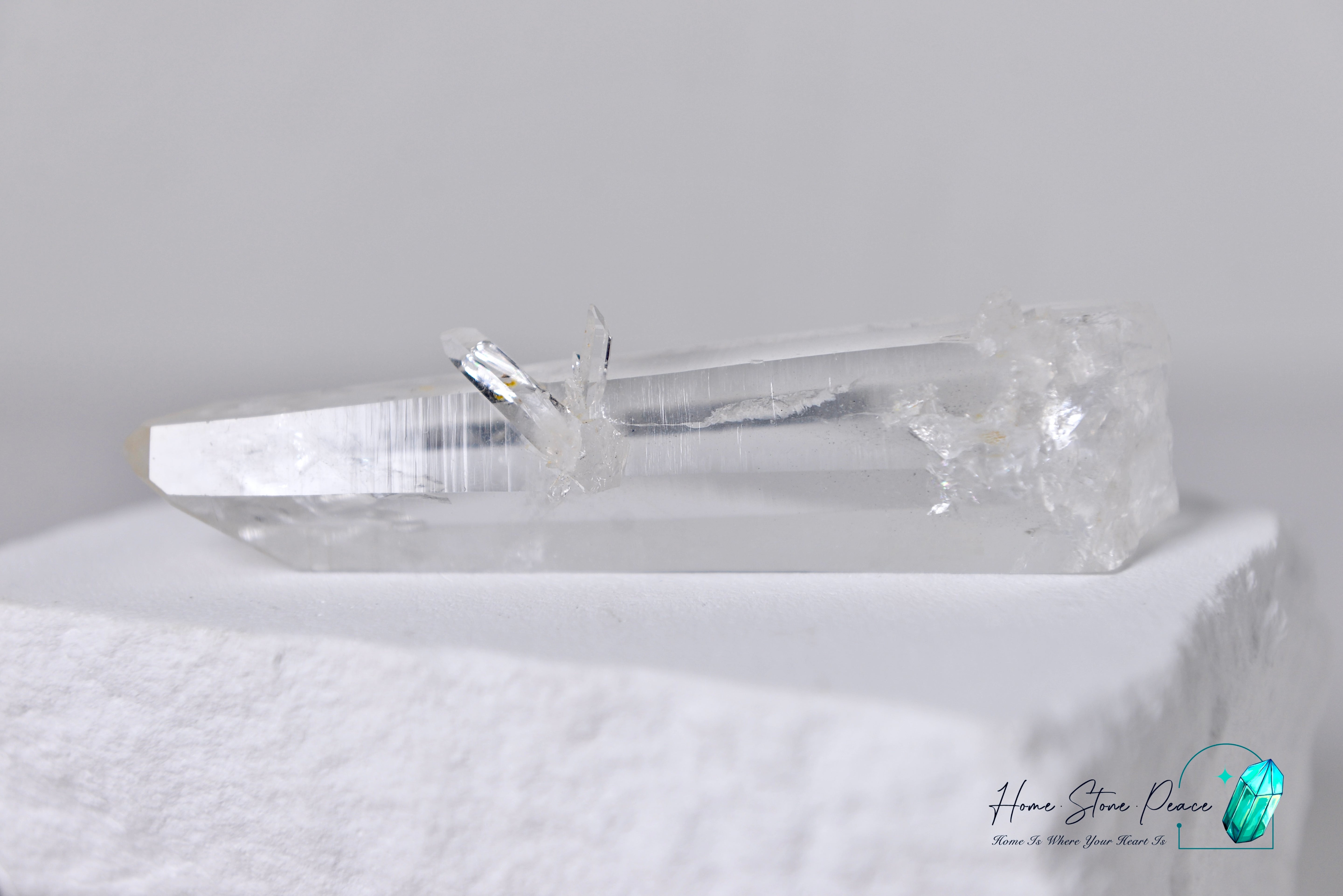 阿肯色州白水晶 Arkansas Clear Quartz Point