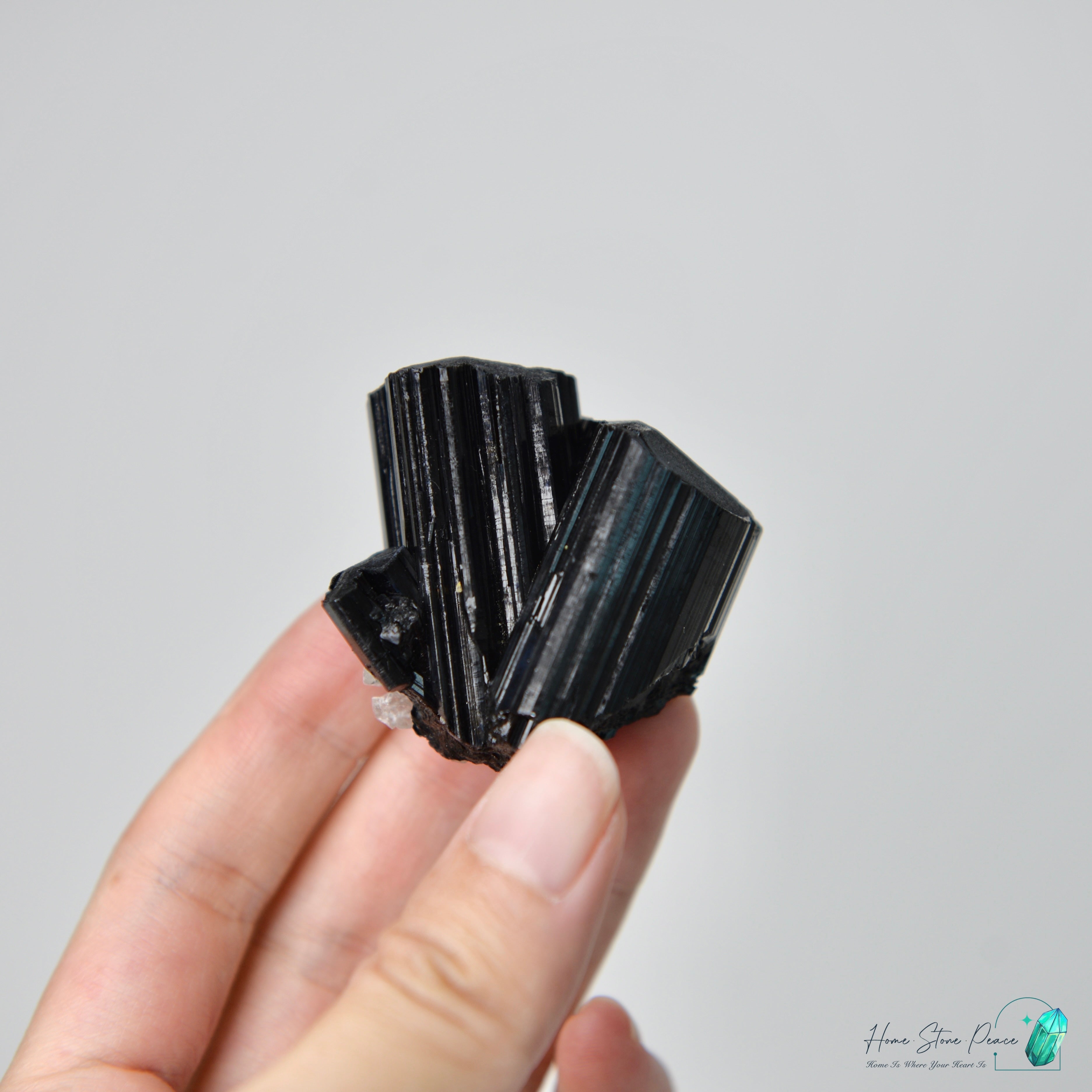 莫桑比克黑碧璽原石 Premium Mozambique Black Tourmaline