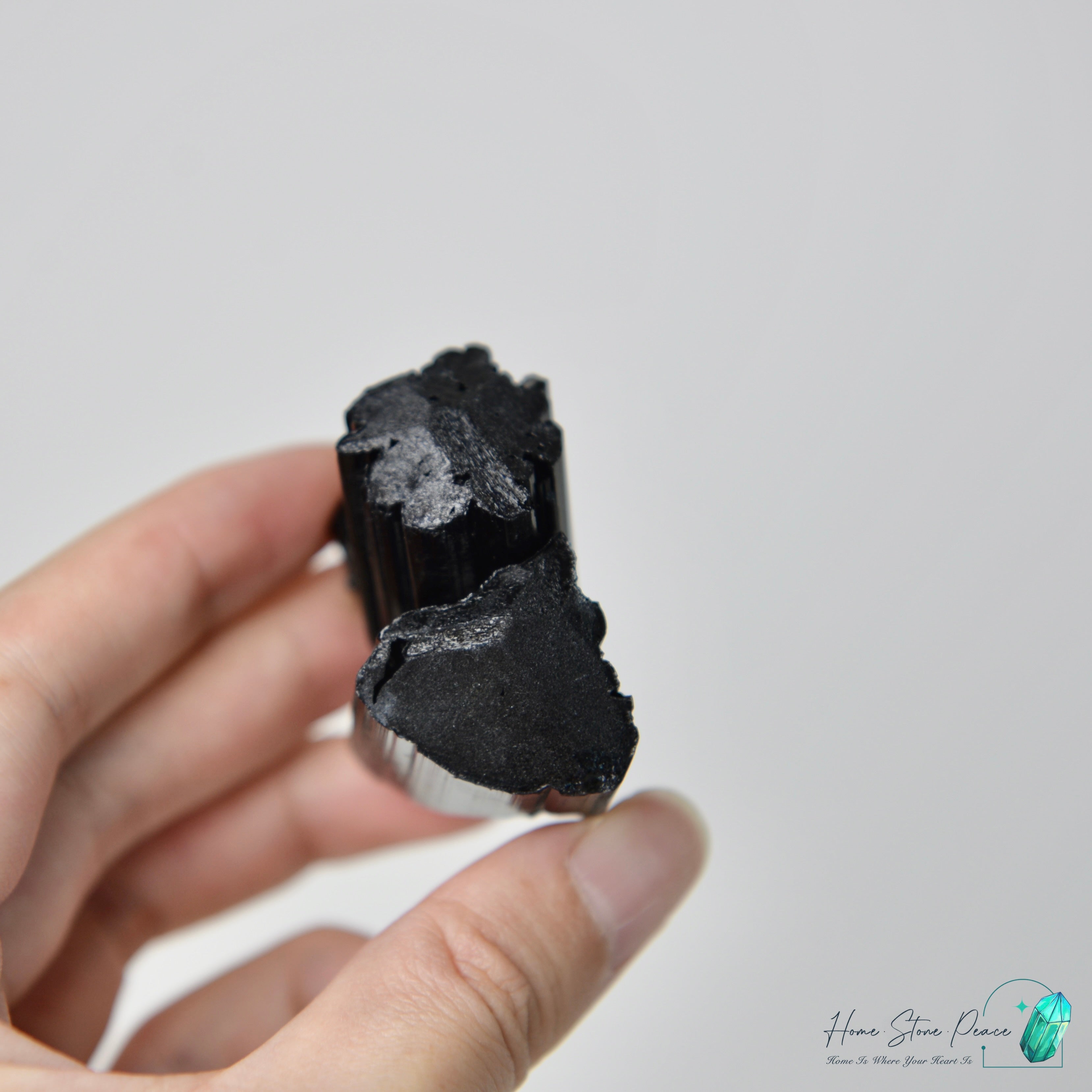 莫桑比克黑碧璽原石 Premium Mozambique Black Tourmaline