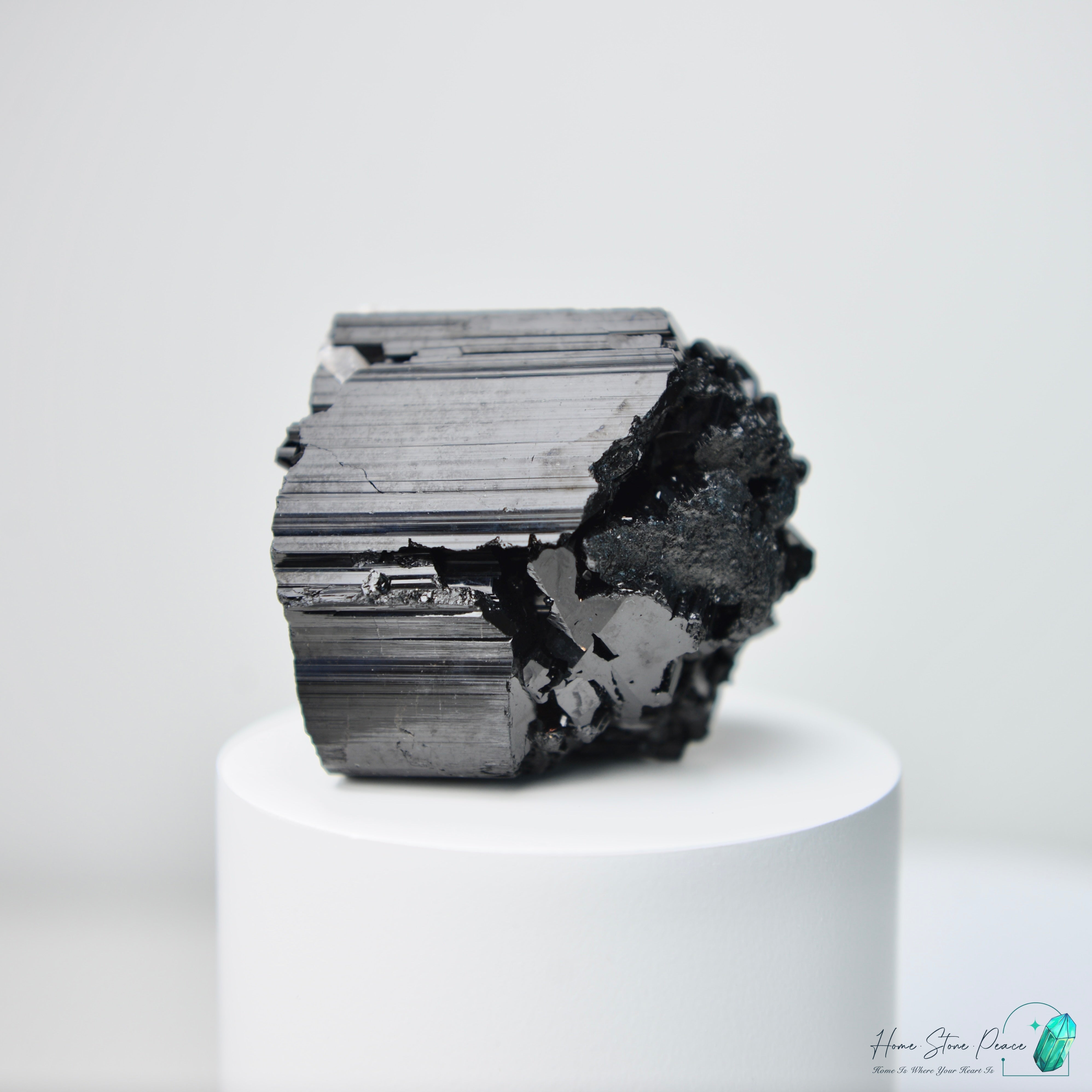 莫桑比克黑碧璽原石 Premium Mozambique Black Tourmaline