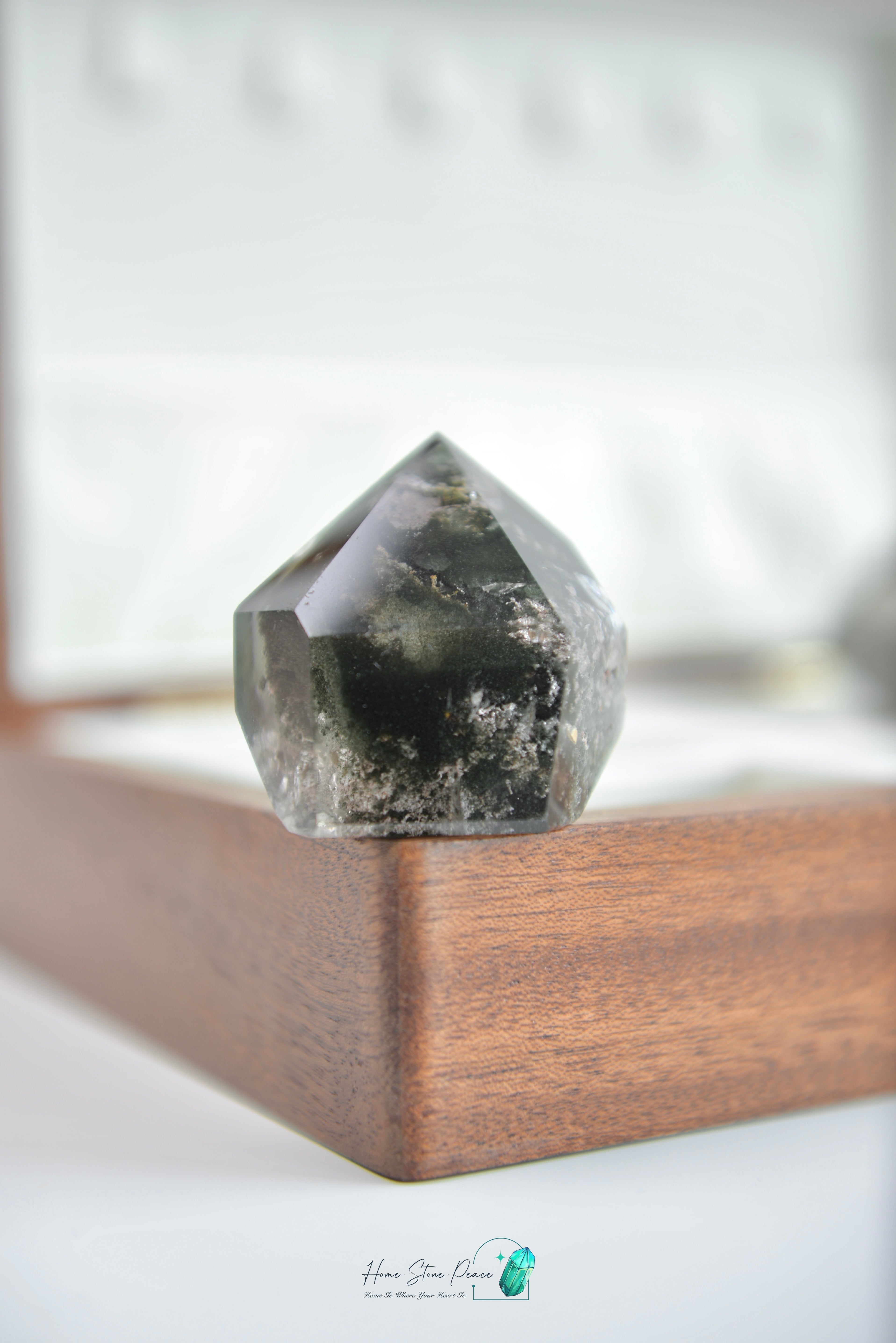 綠幽靈水晶隨形 Green Phantom Quartz Free Form