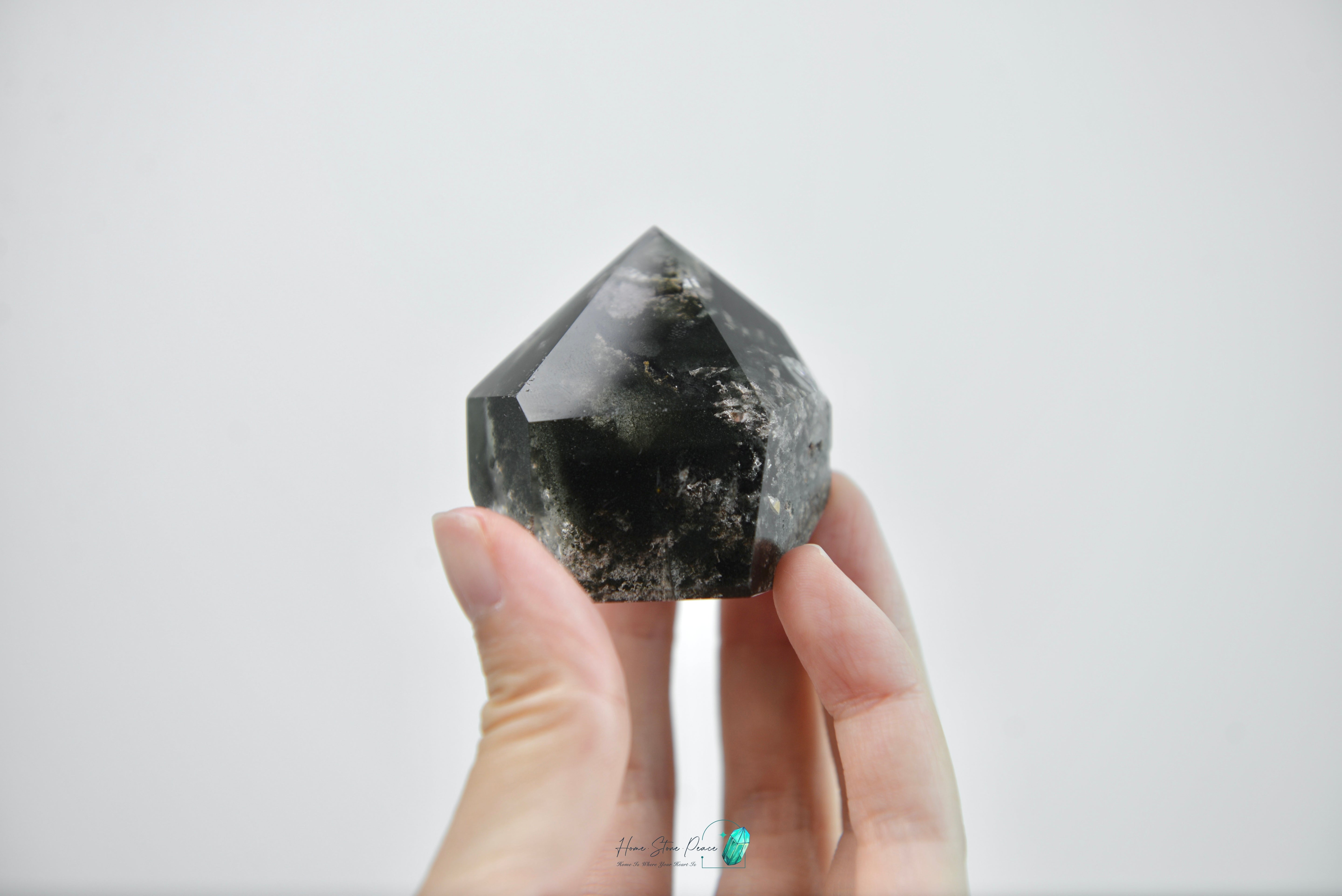 綠幽靈水晶隨形 Green Phantom Quartz Free Form