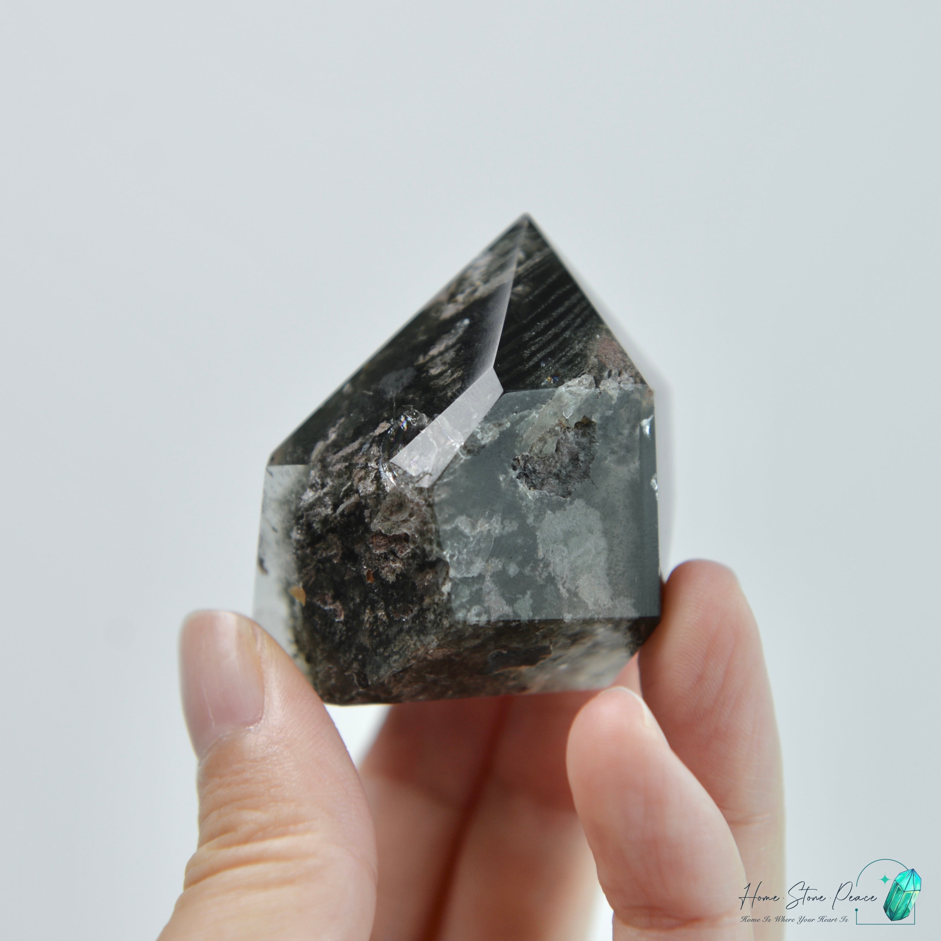 綠幽靈水晶隨形 Green Phantom Quartz Free Form