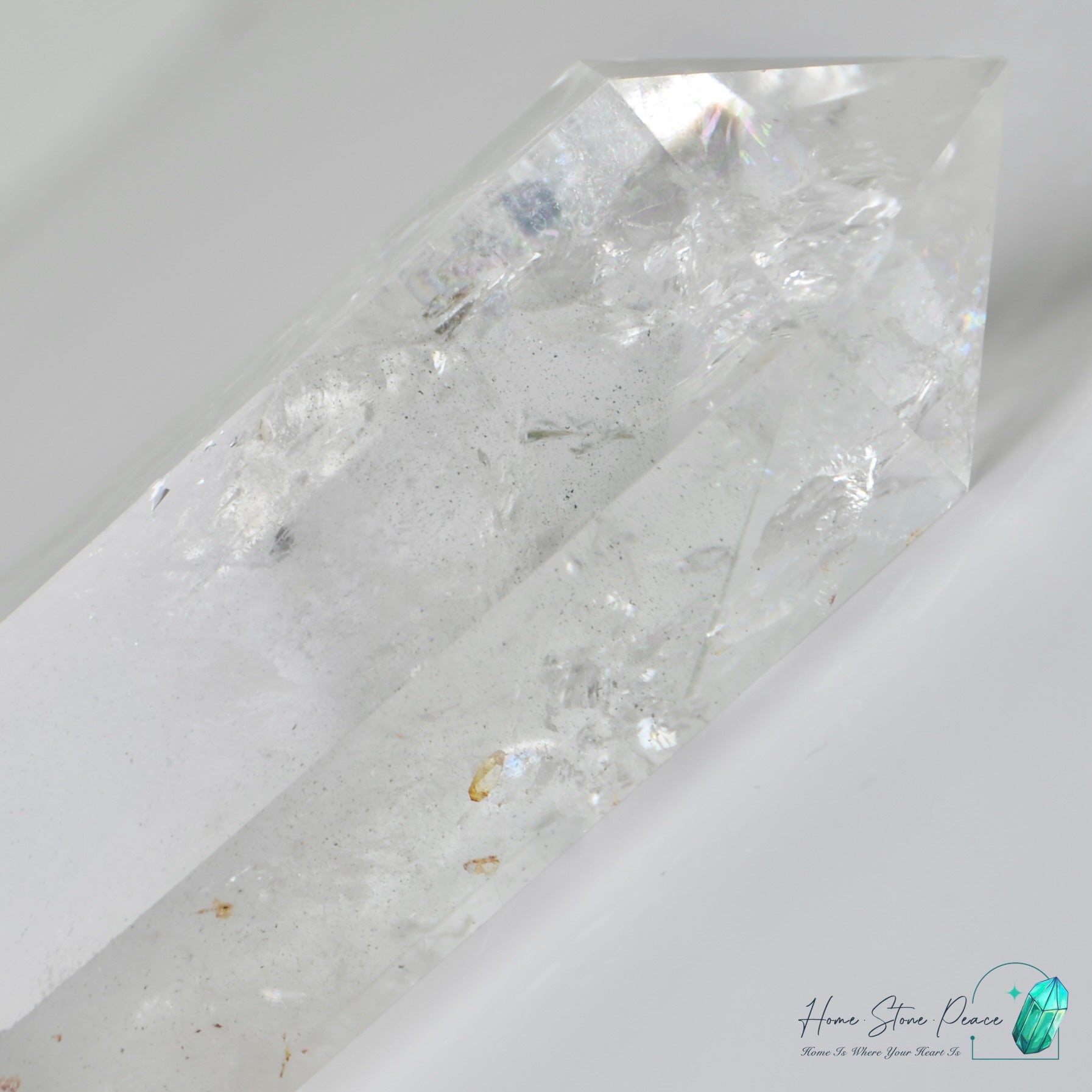 白水晶柱 Clear Quartz Tower