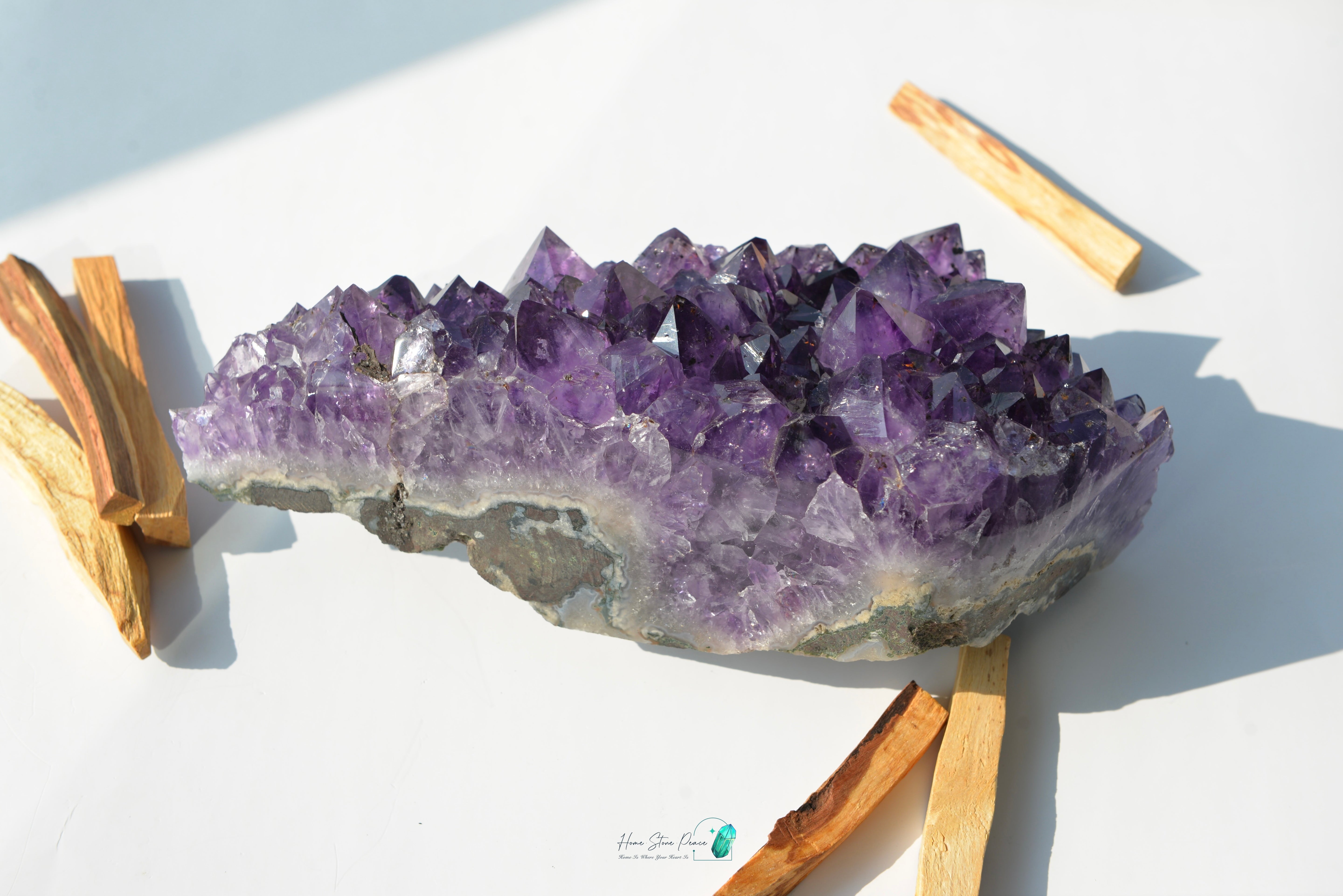 Amethyst Cluster 紫晶晶簇 (Approx. 2.89kg)