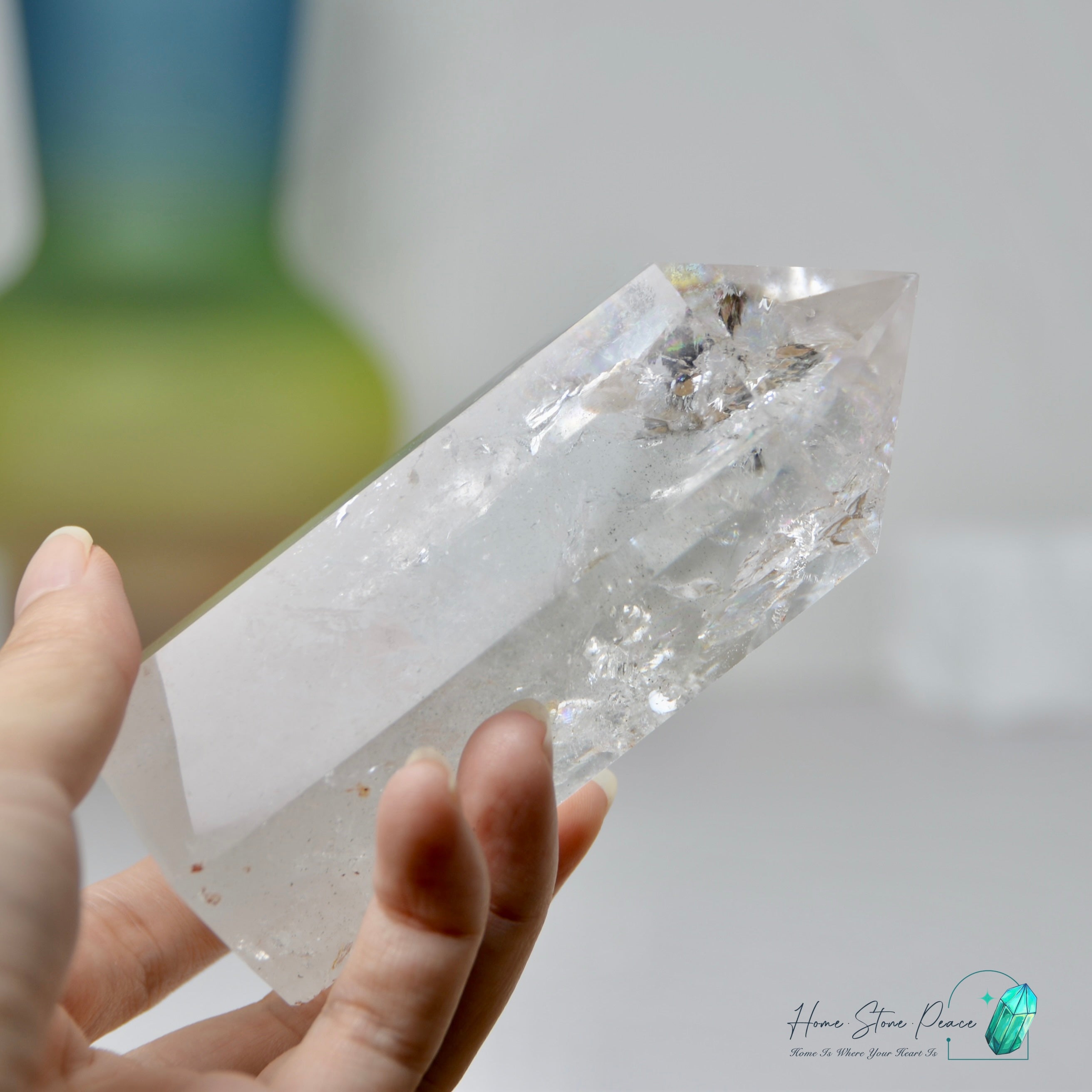 白水晶柱 Clear Quartz Tower