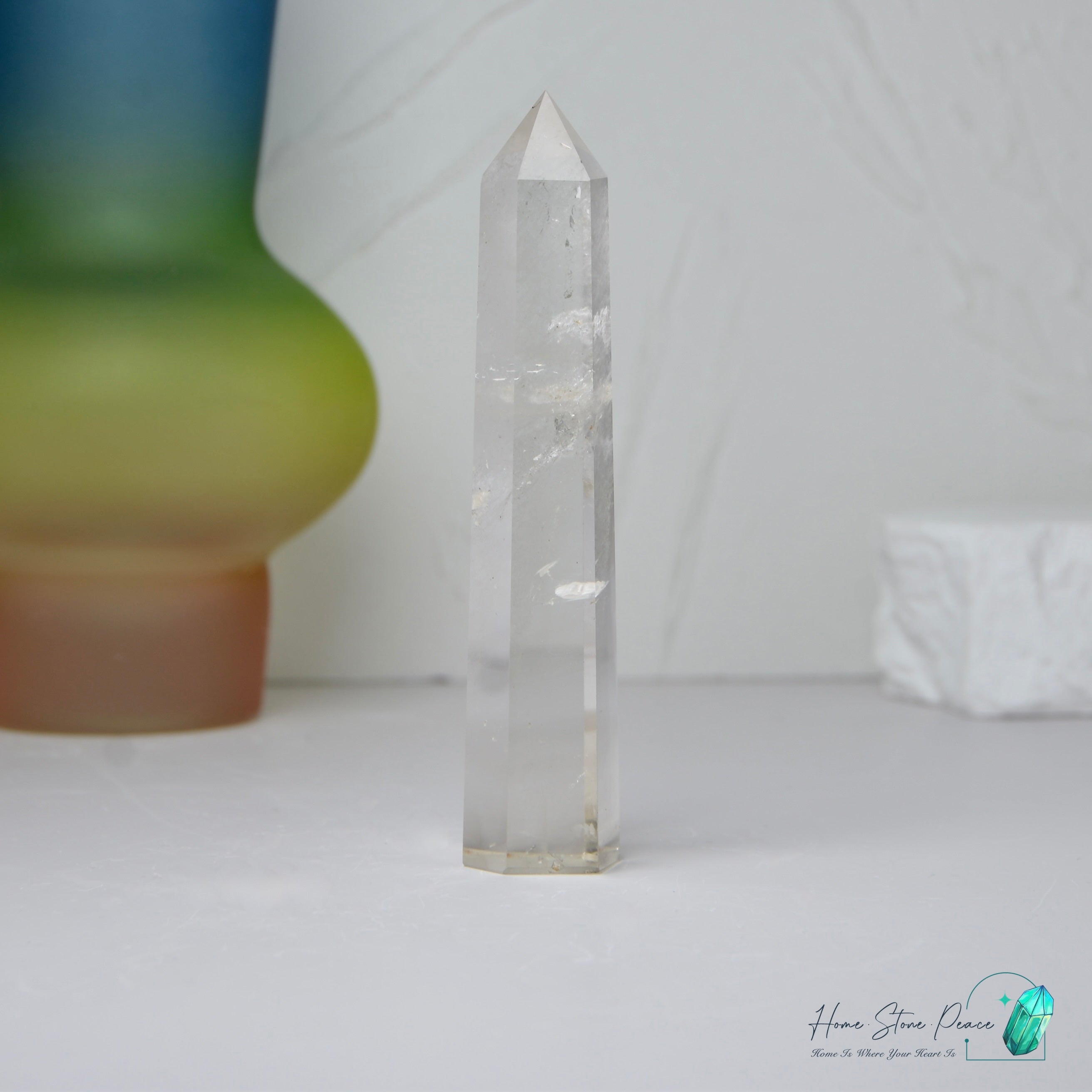 Clear Quartz Tower 白水晶柱