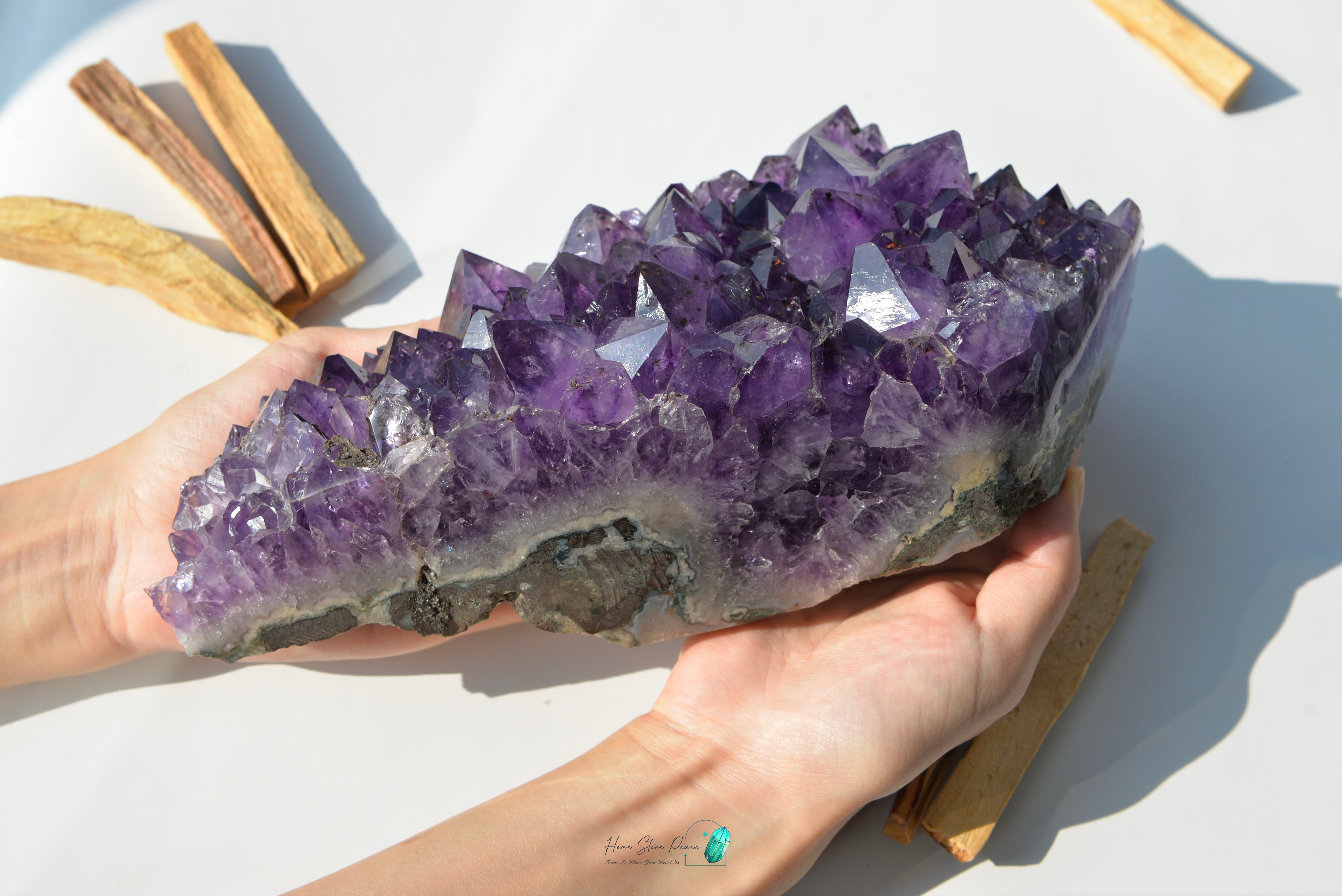 Amethyst Cluster 紫晶晶簇 (Approx. 2.89kg)