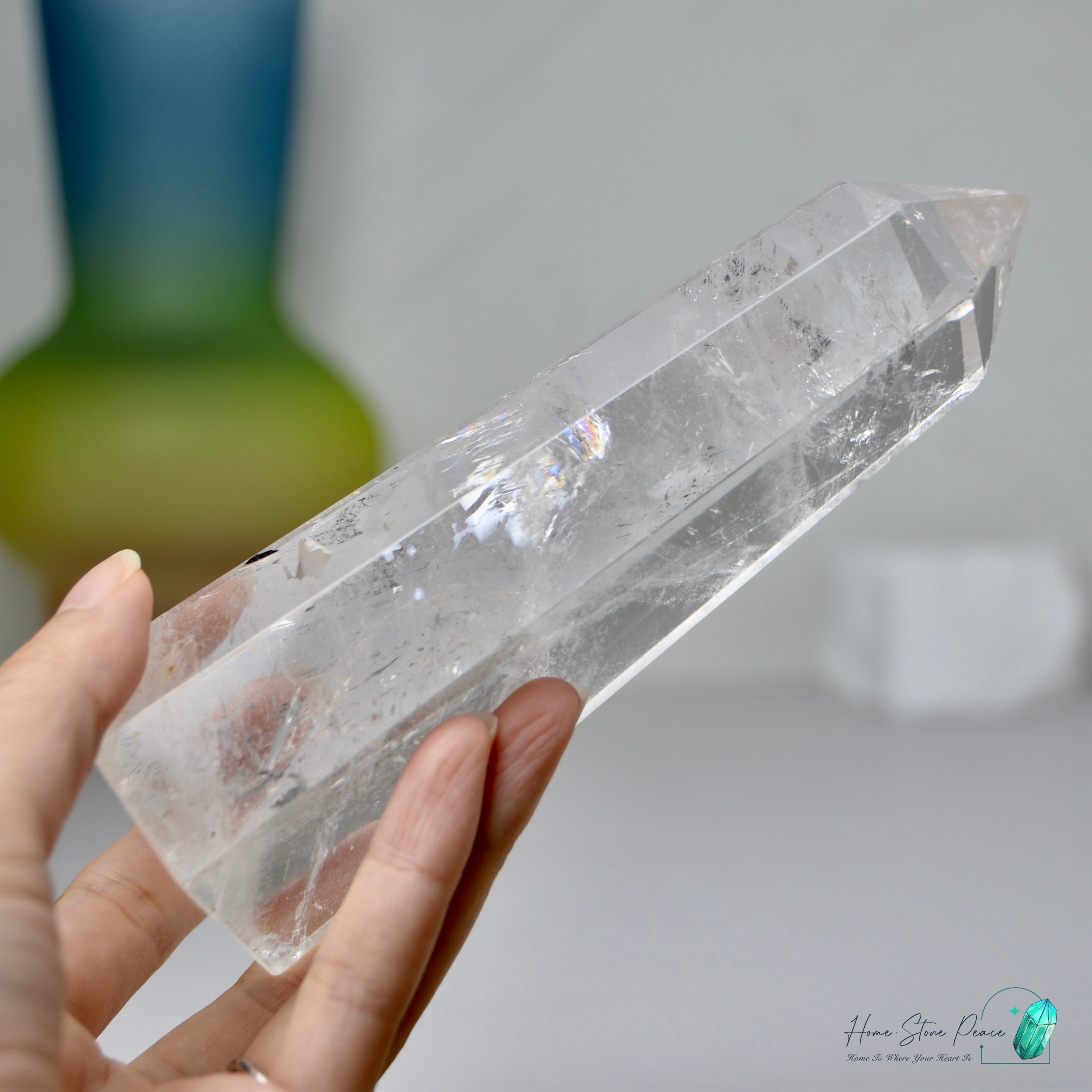 白水晶柱 Clear Quartz Tower