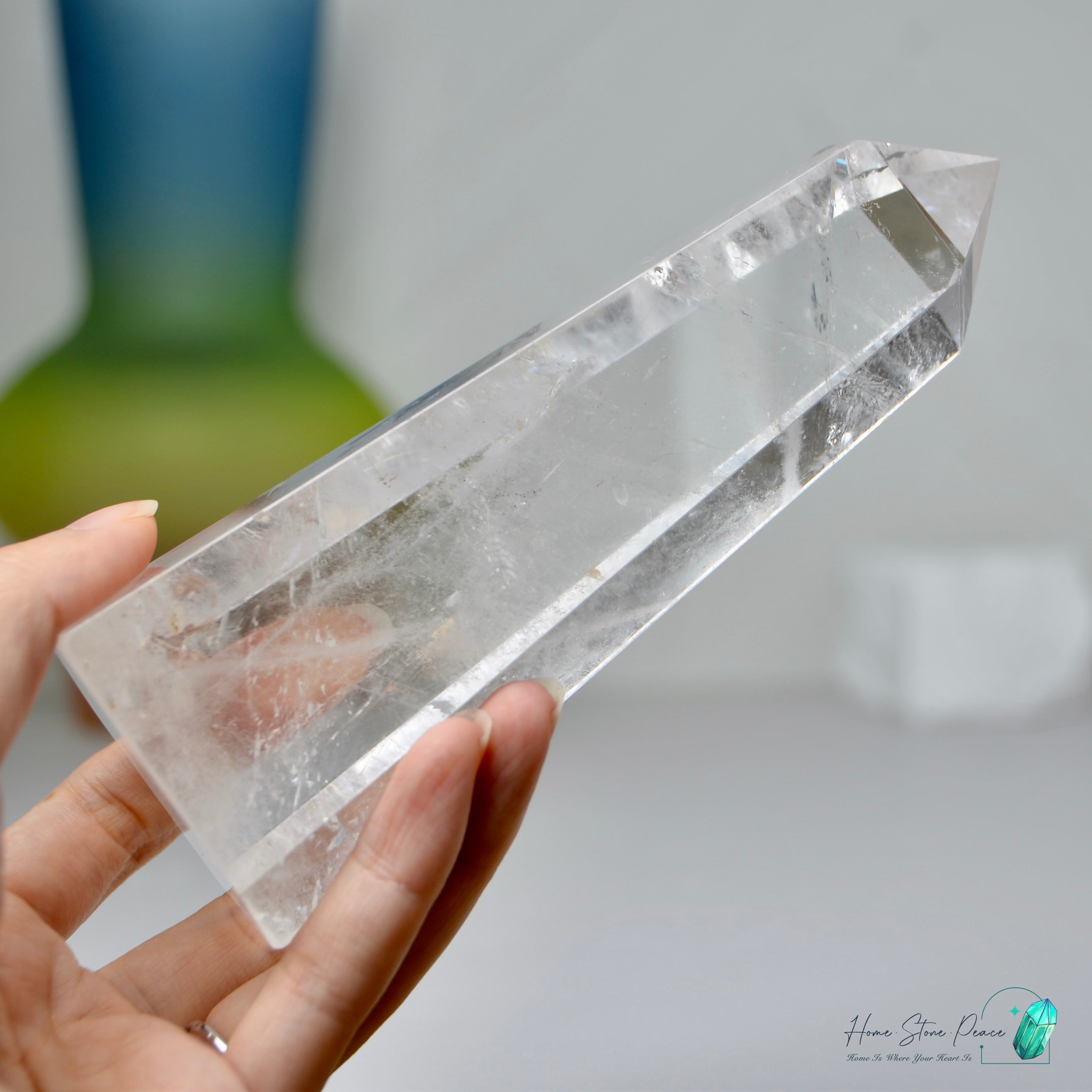 白水晶柱 Clear Quartz Tower