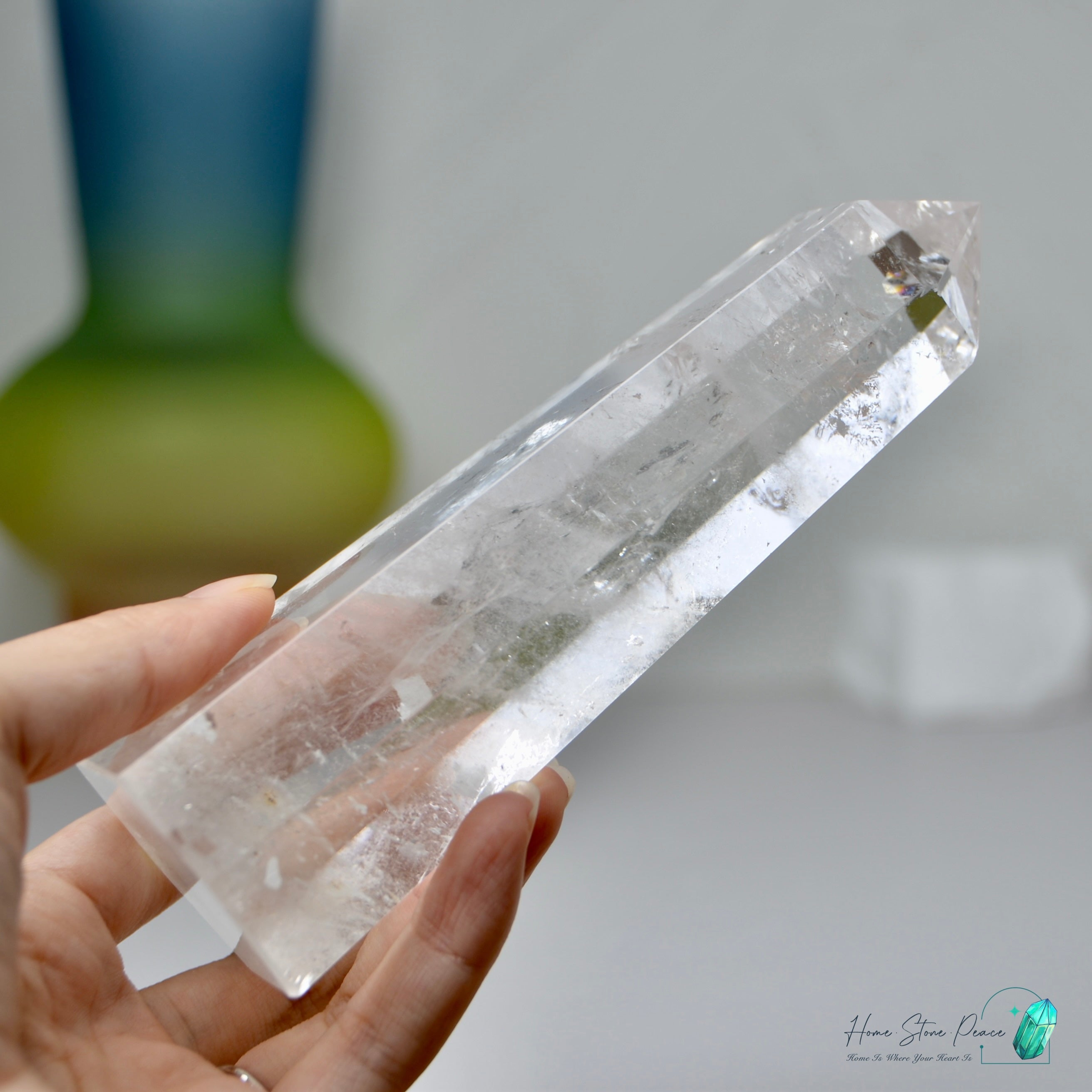 白水晶柱 Clear Quartz Tower