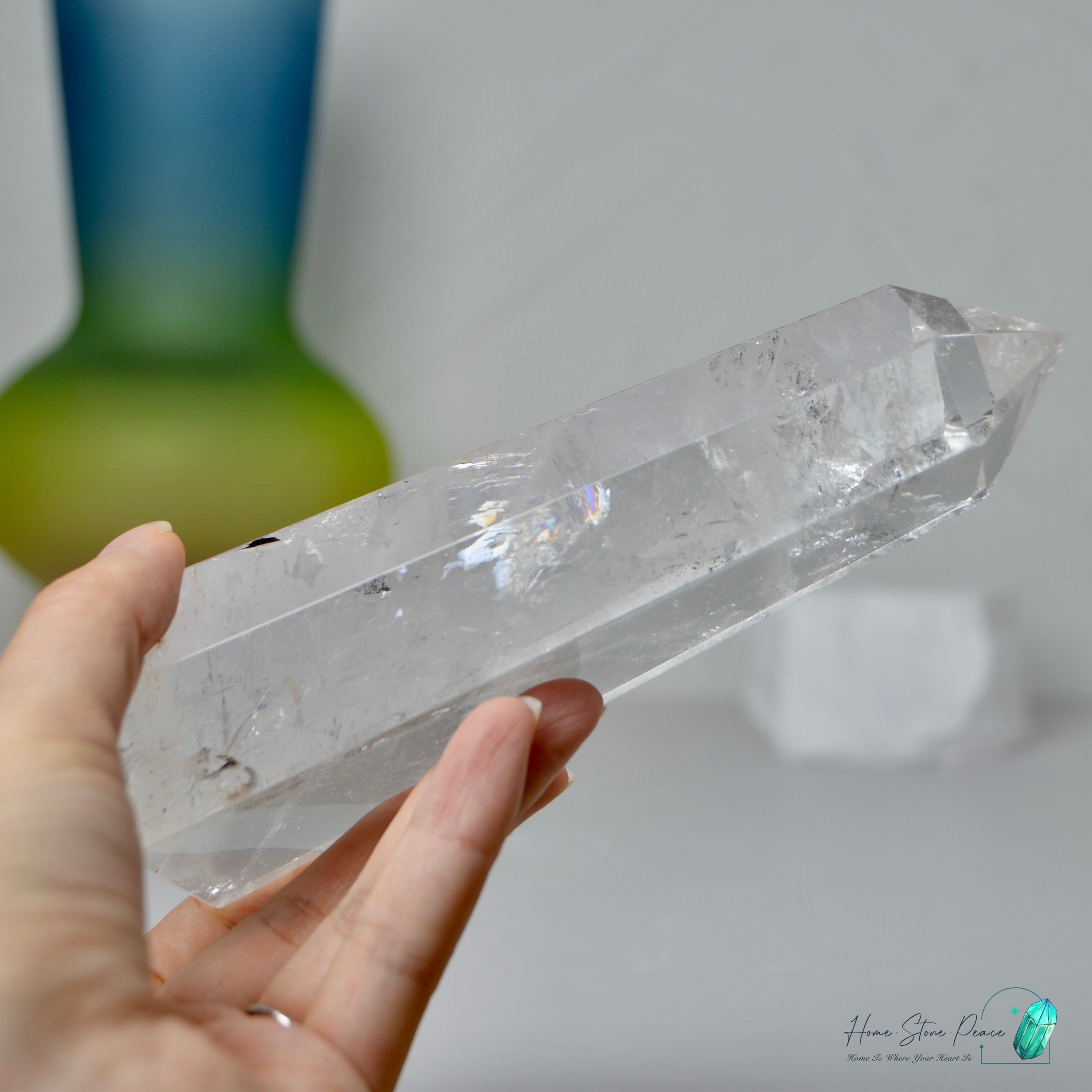 白水晶柱 Clear Quartz Tower