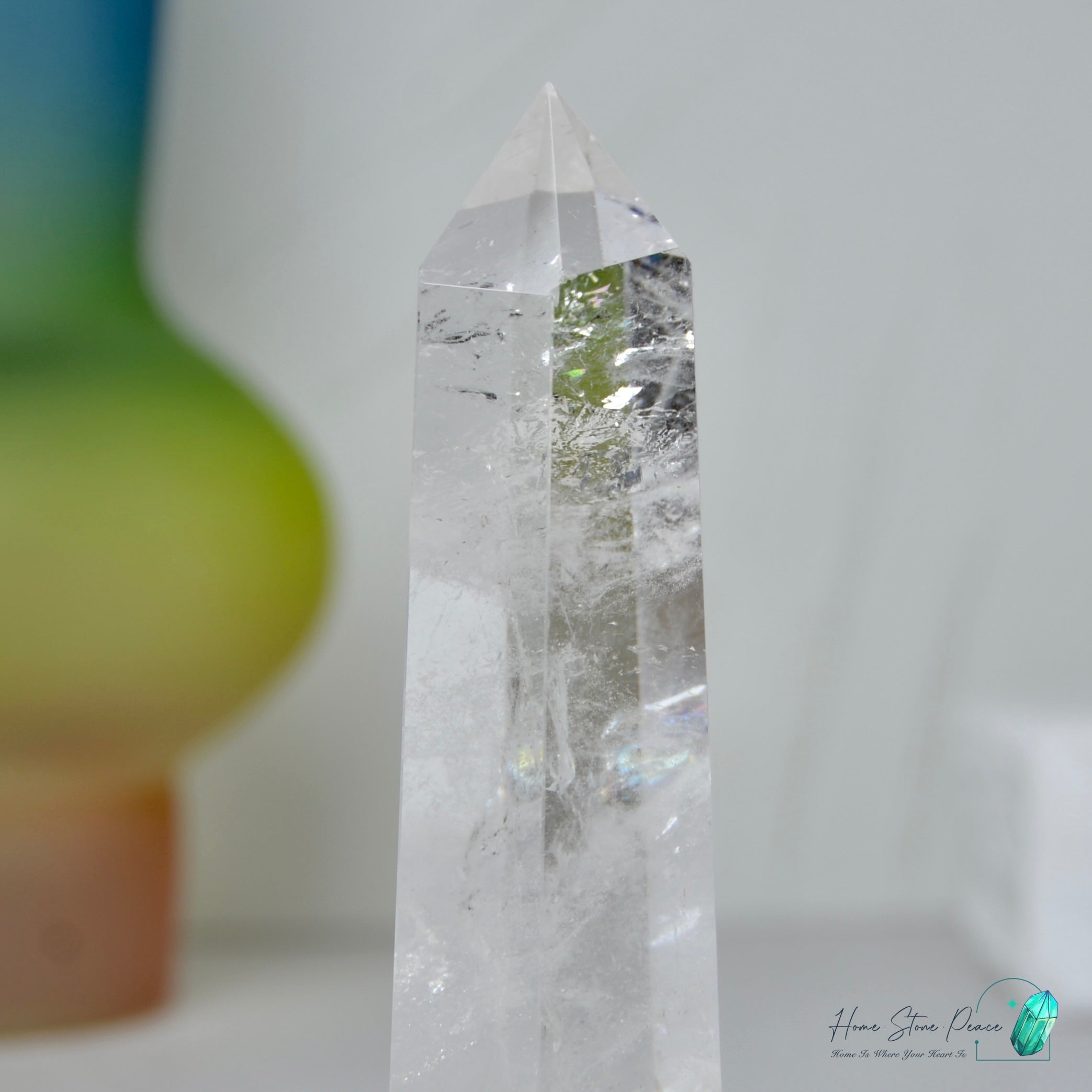 白水晶柱 Clear Quartz Tower