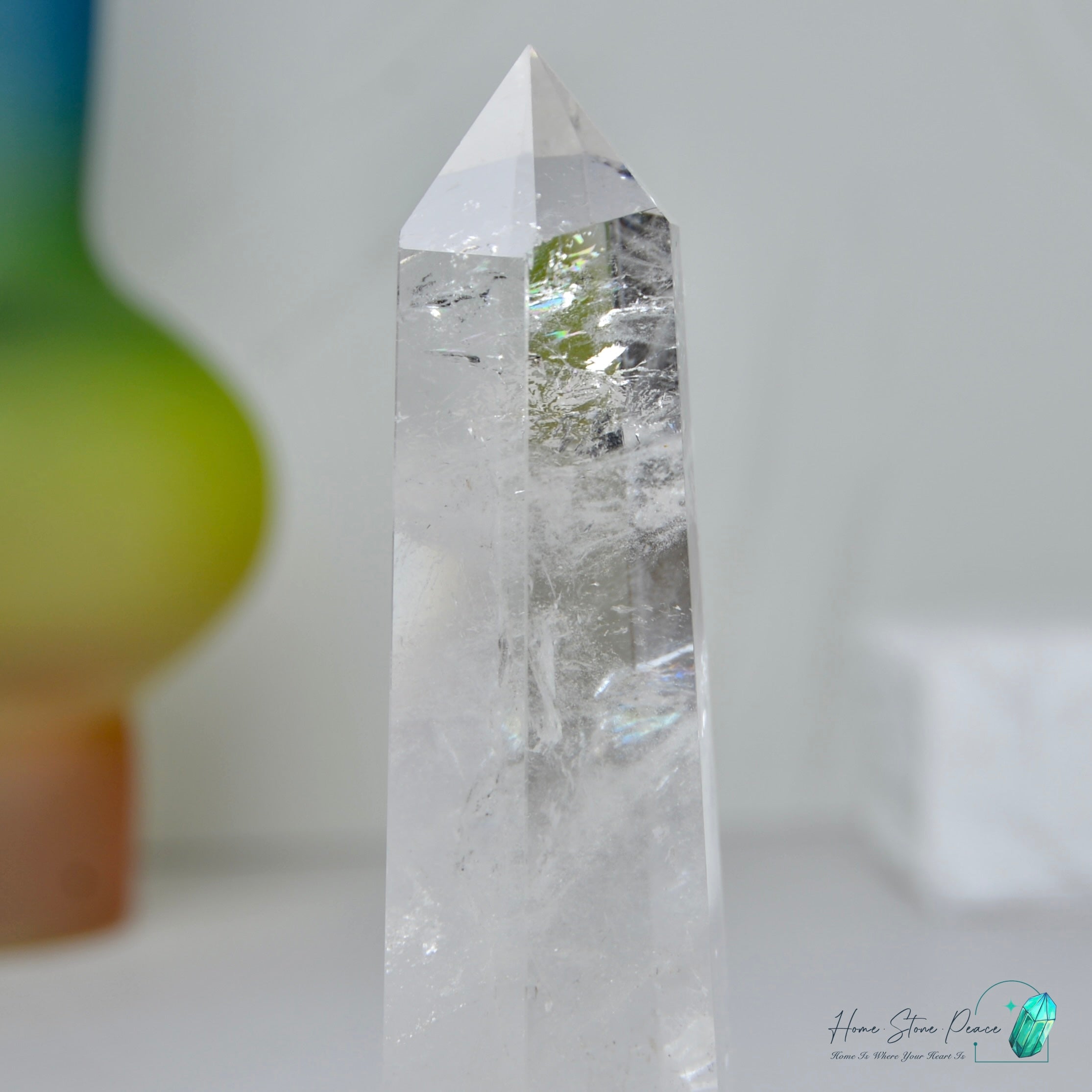 白水晶柱 Clear Quartz Tower