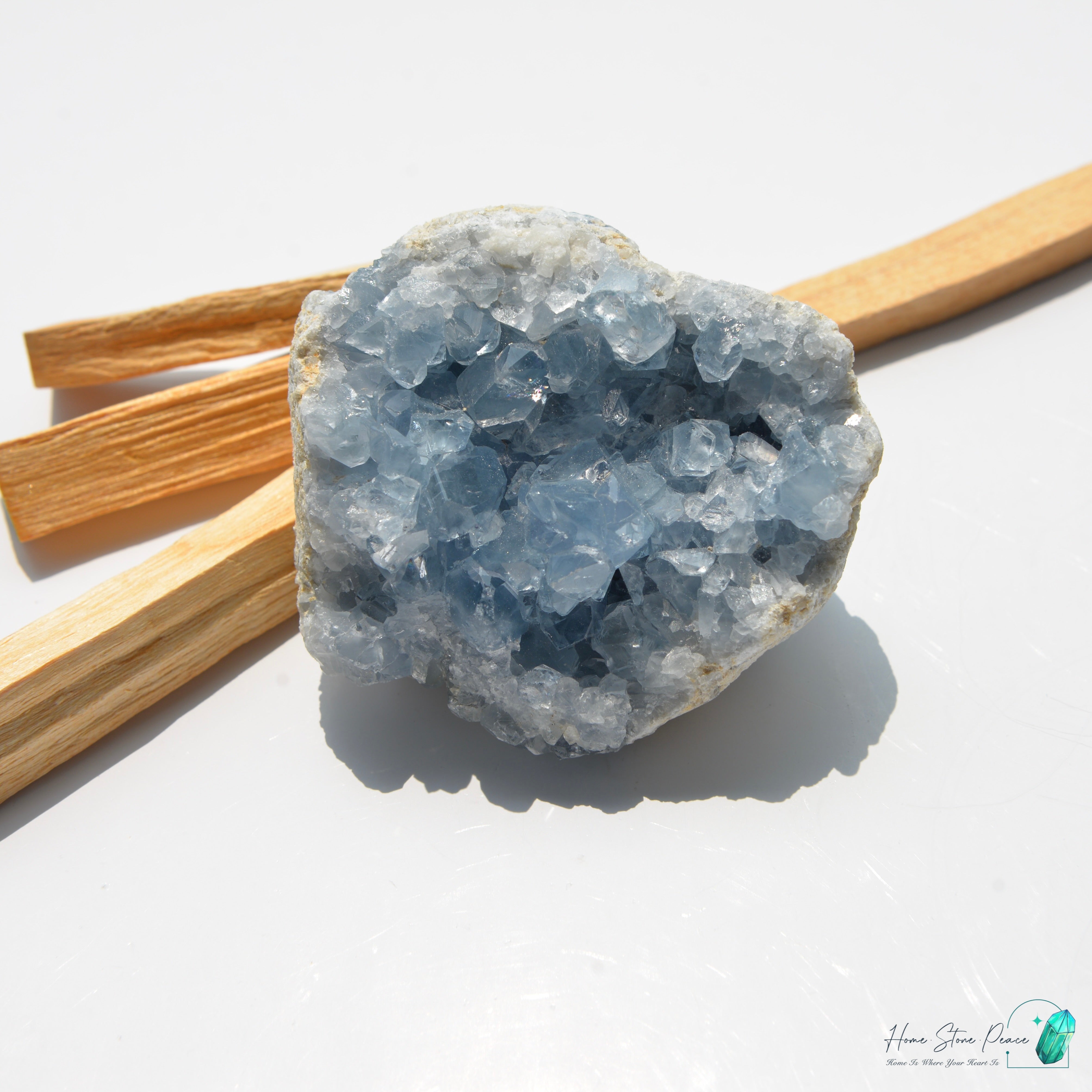 Celestite Cluster 天青石原石