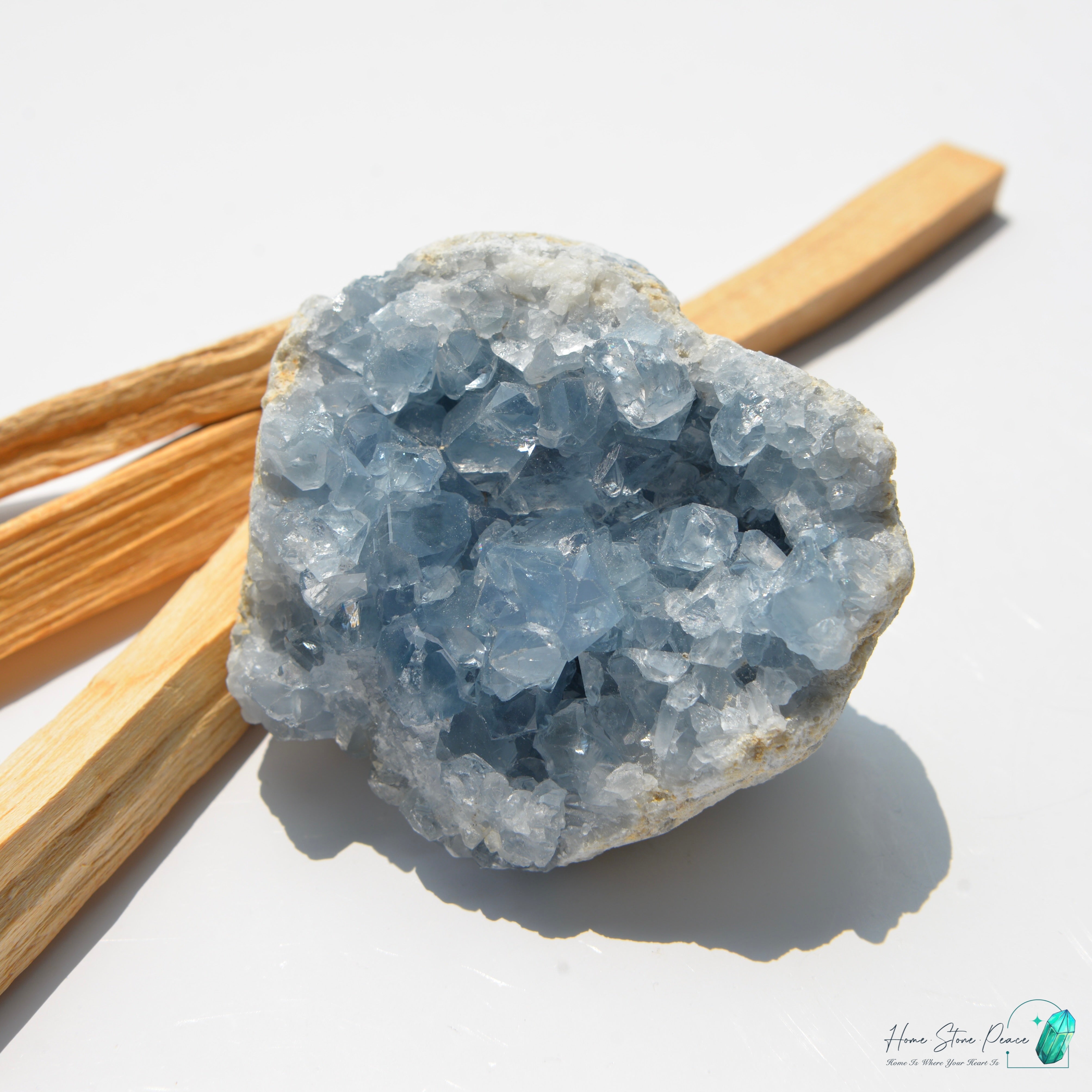 Celestite Cluster 天青石原石