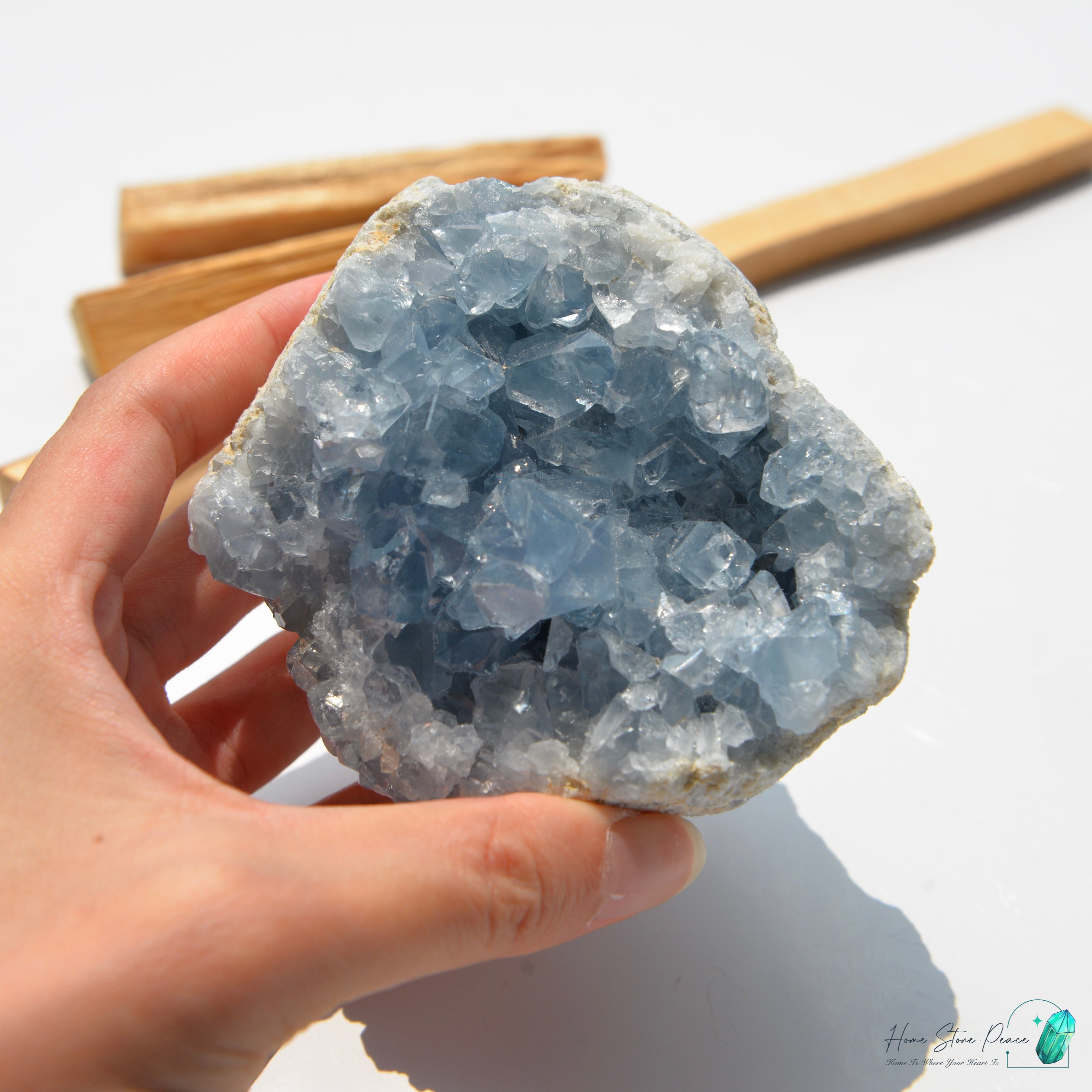 Celestite Cluster 天青石原石