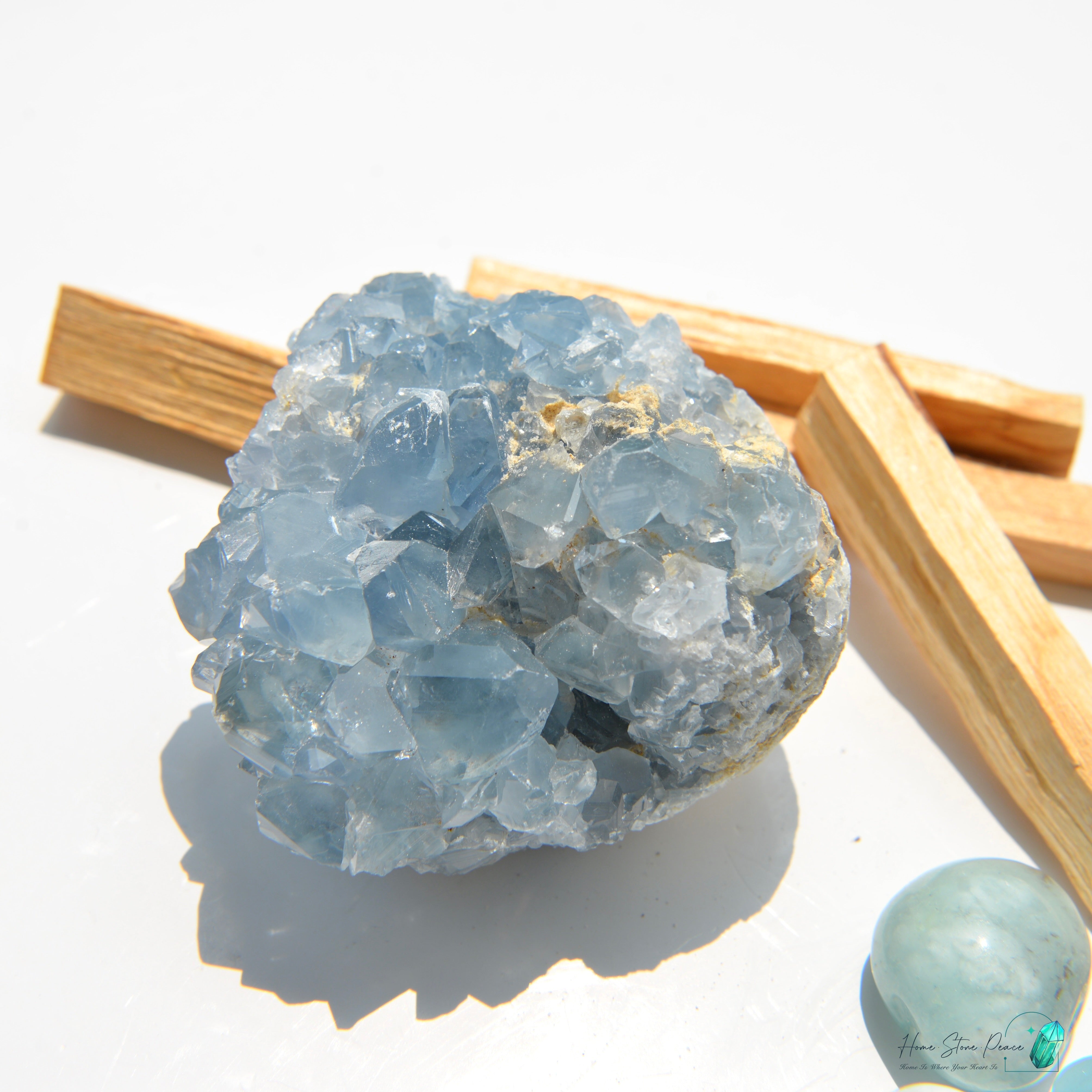 天青石原石 Celestite Cluster