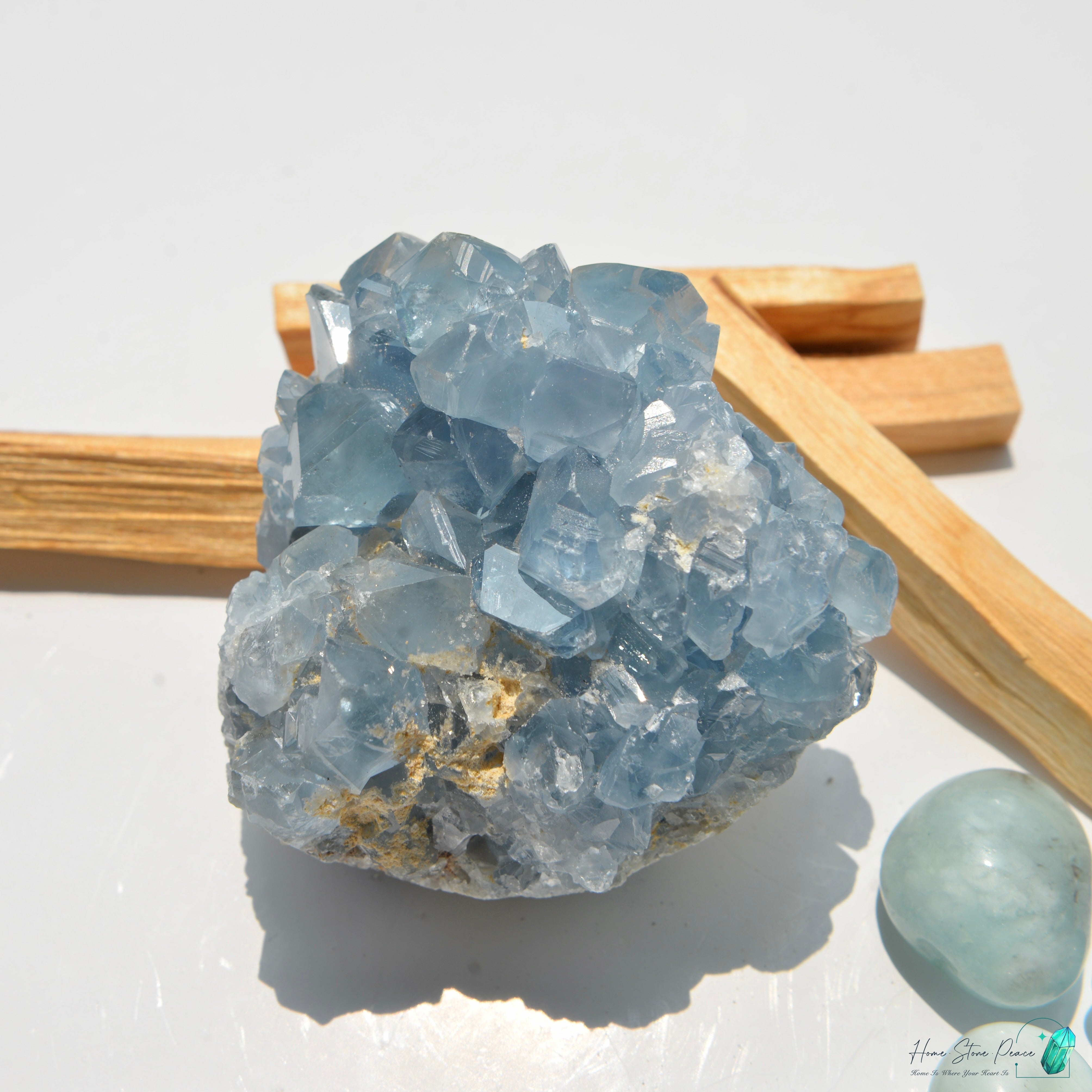 天青石原石 Celestite Cluster