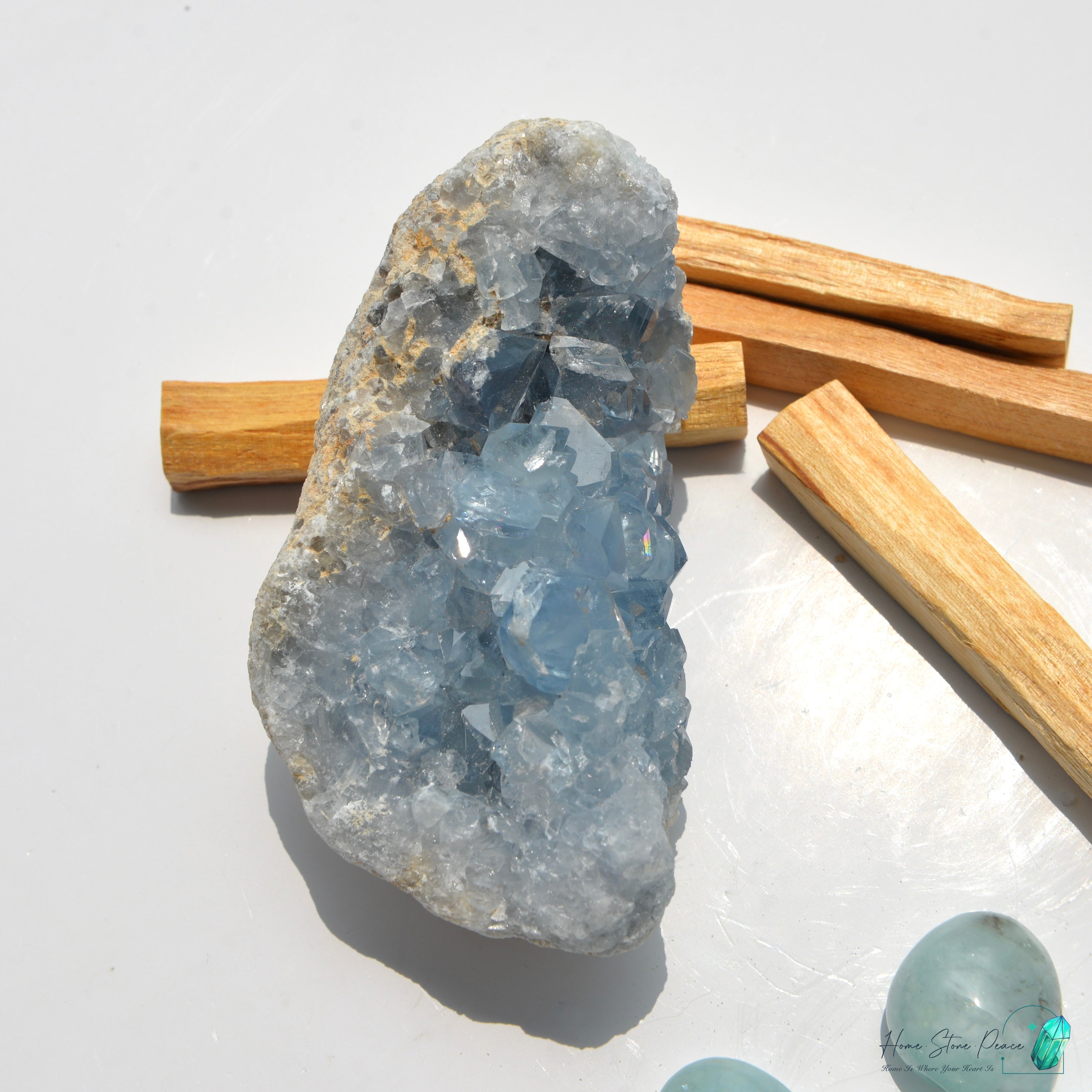 天青石原石 Celestite Cluster