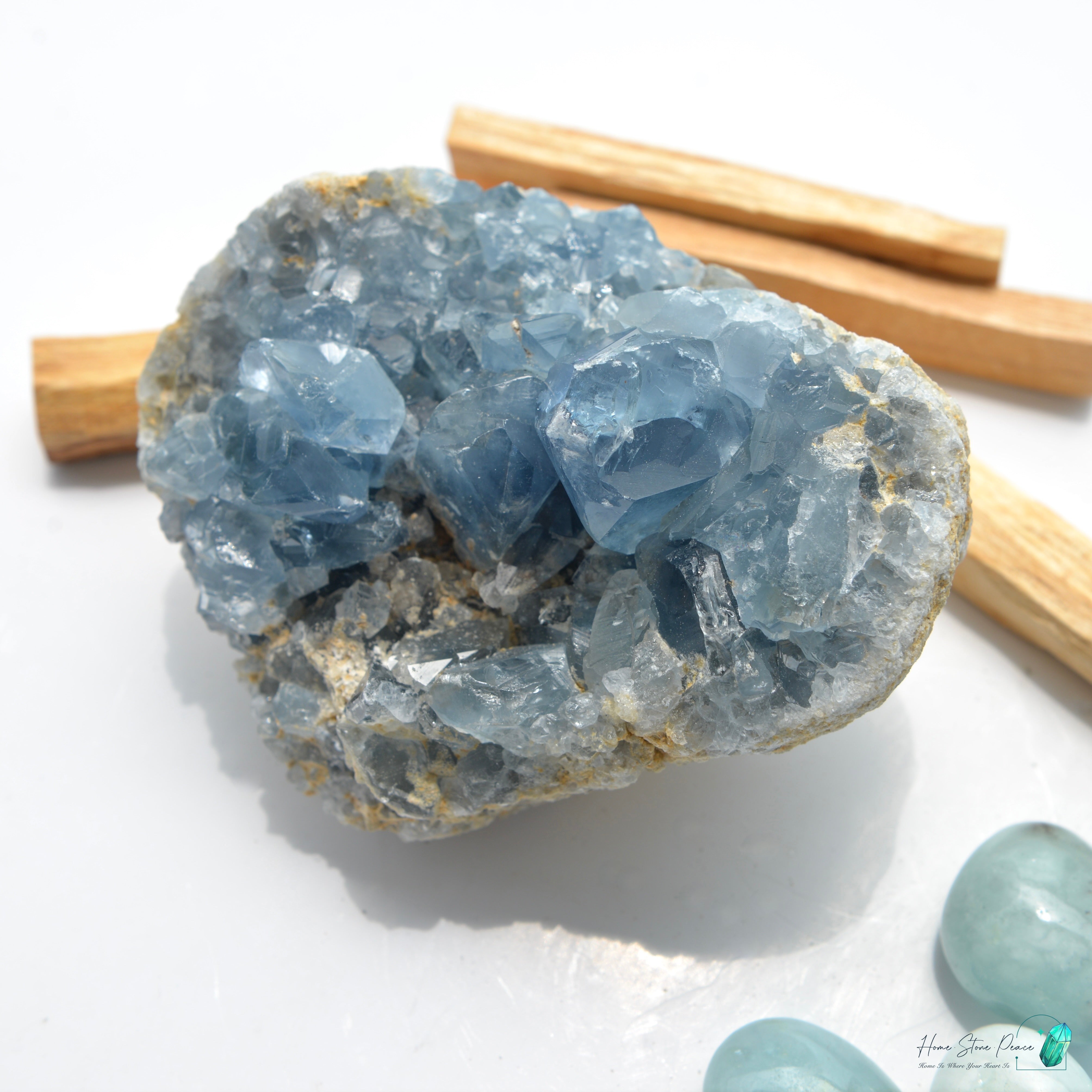 天青石原石 Celestite Cluster