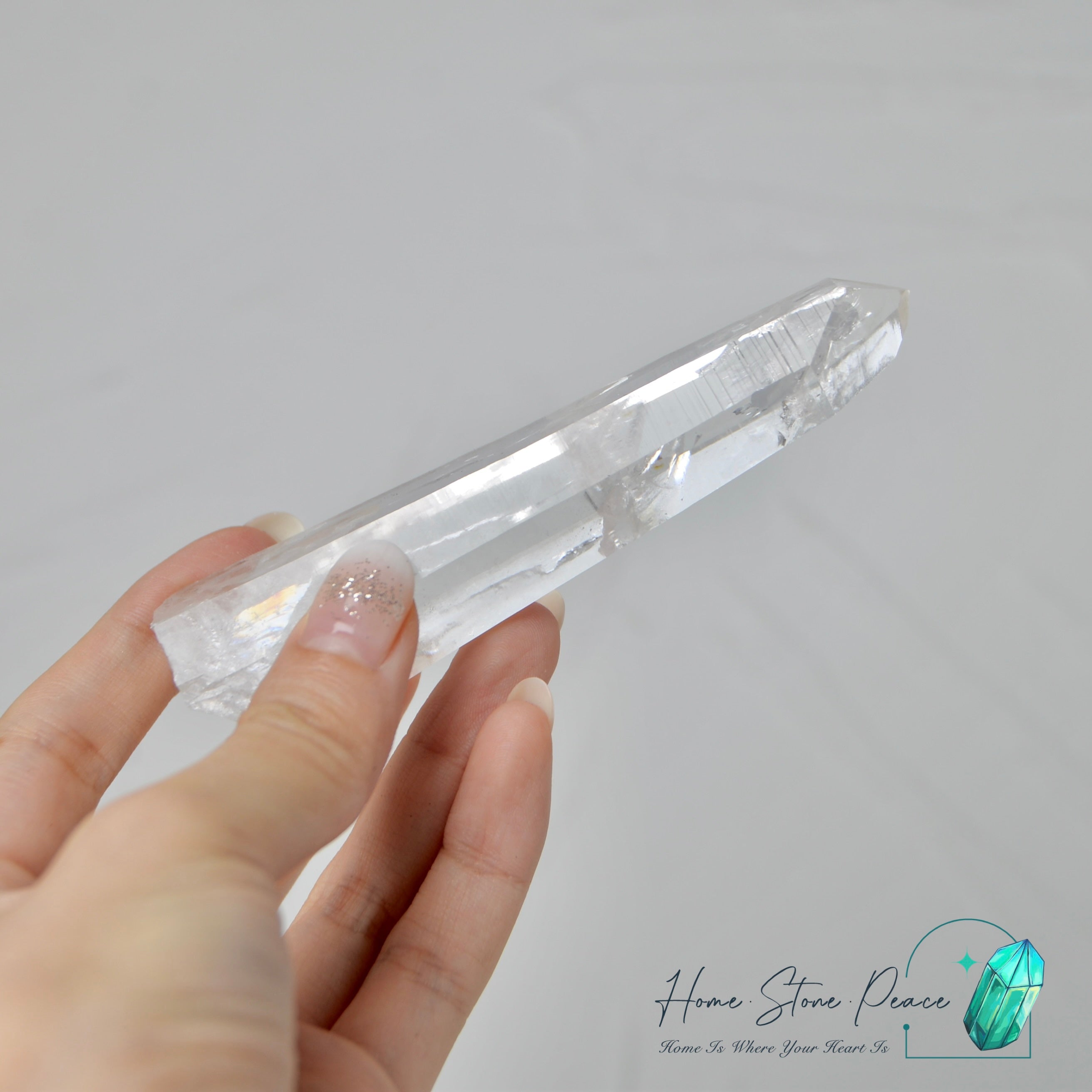 阿肯色州白水晶 Arkansas Clear Quartz Point