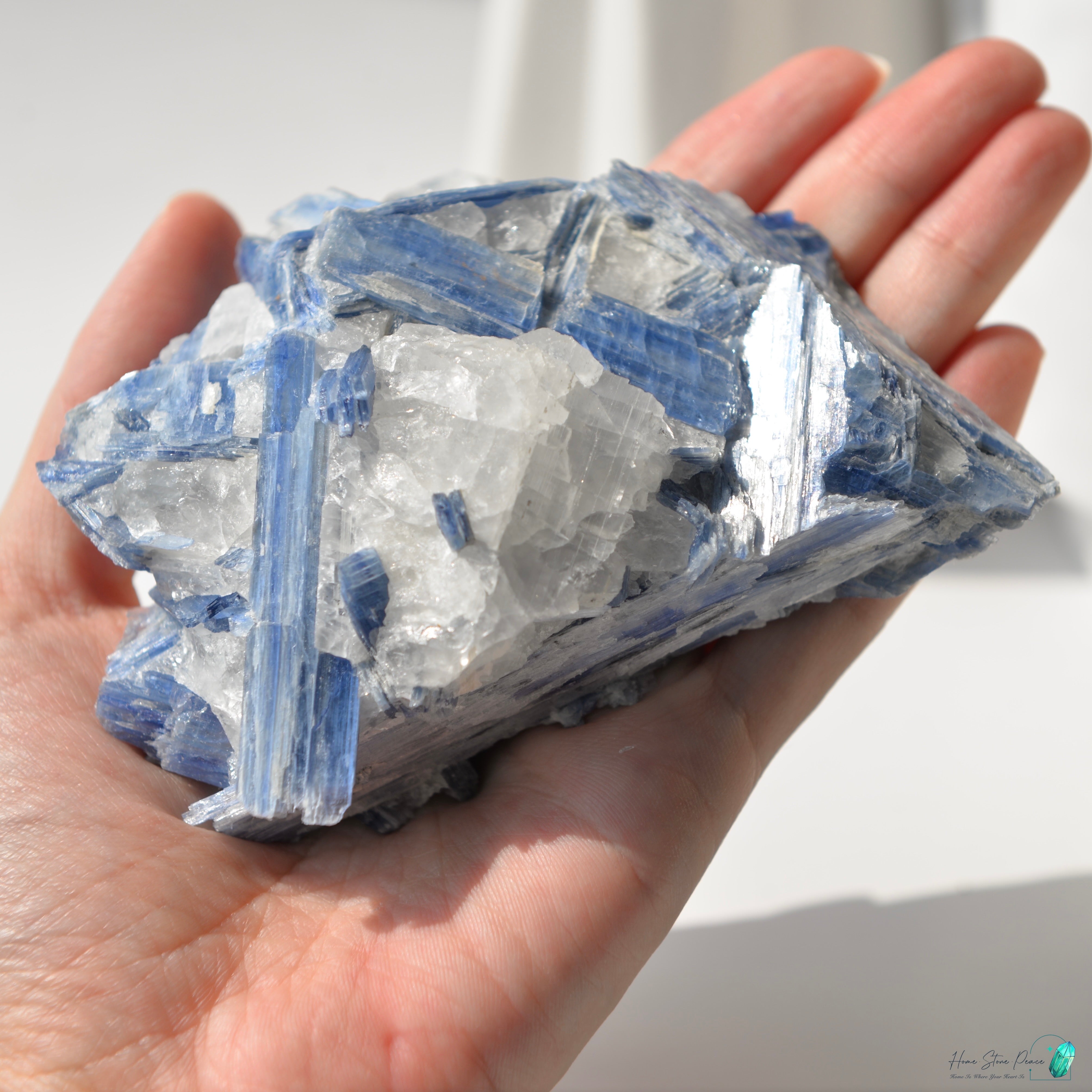 藍晶石原石塊 Blue Kyanite Cluster