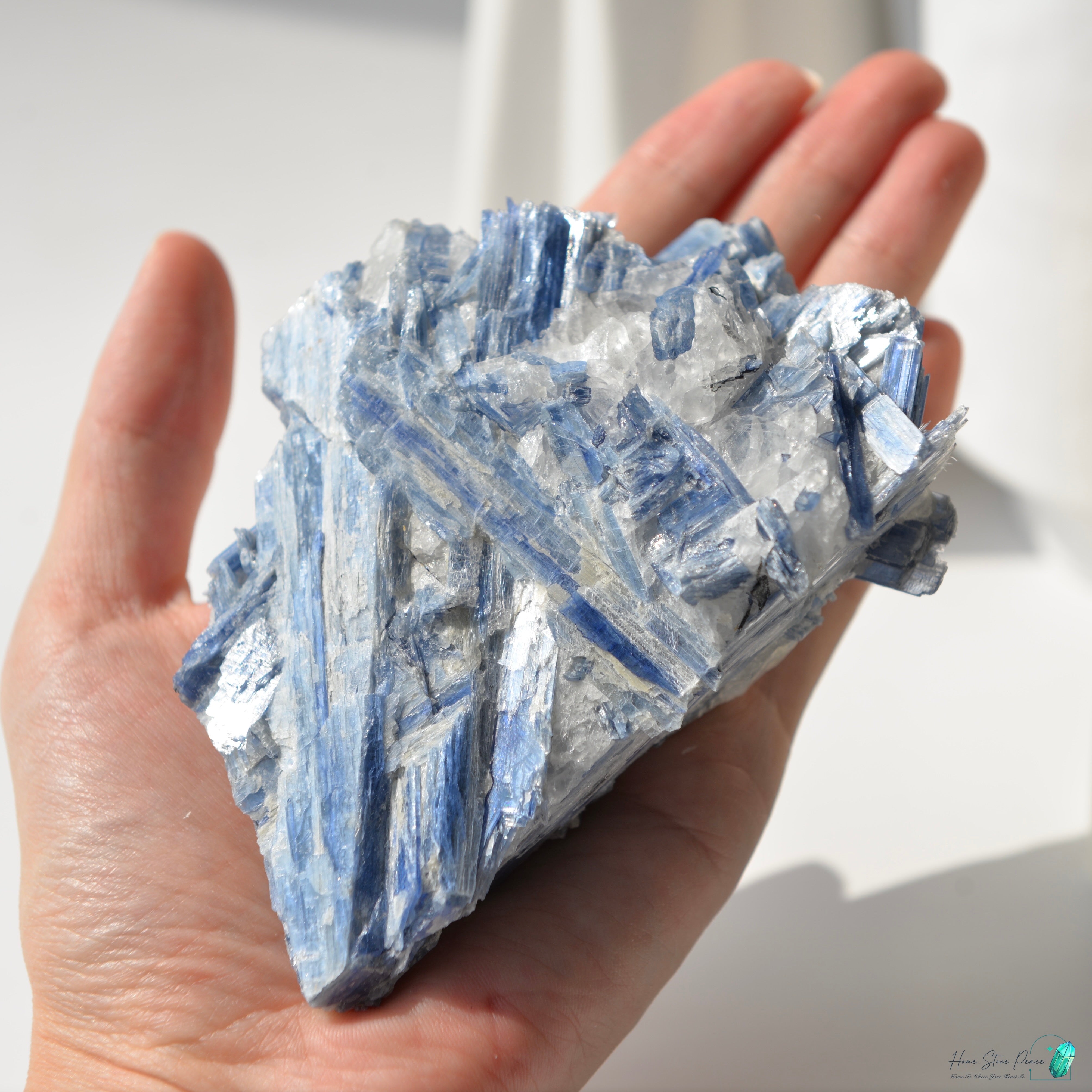 藍晶石原石塊 Blue Kyanite Cluster