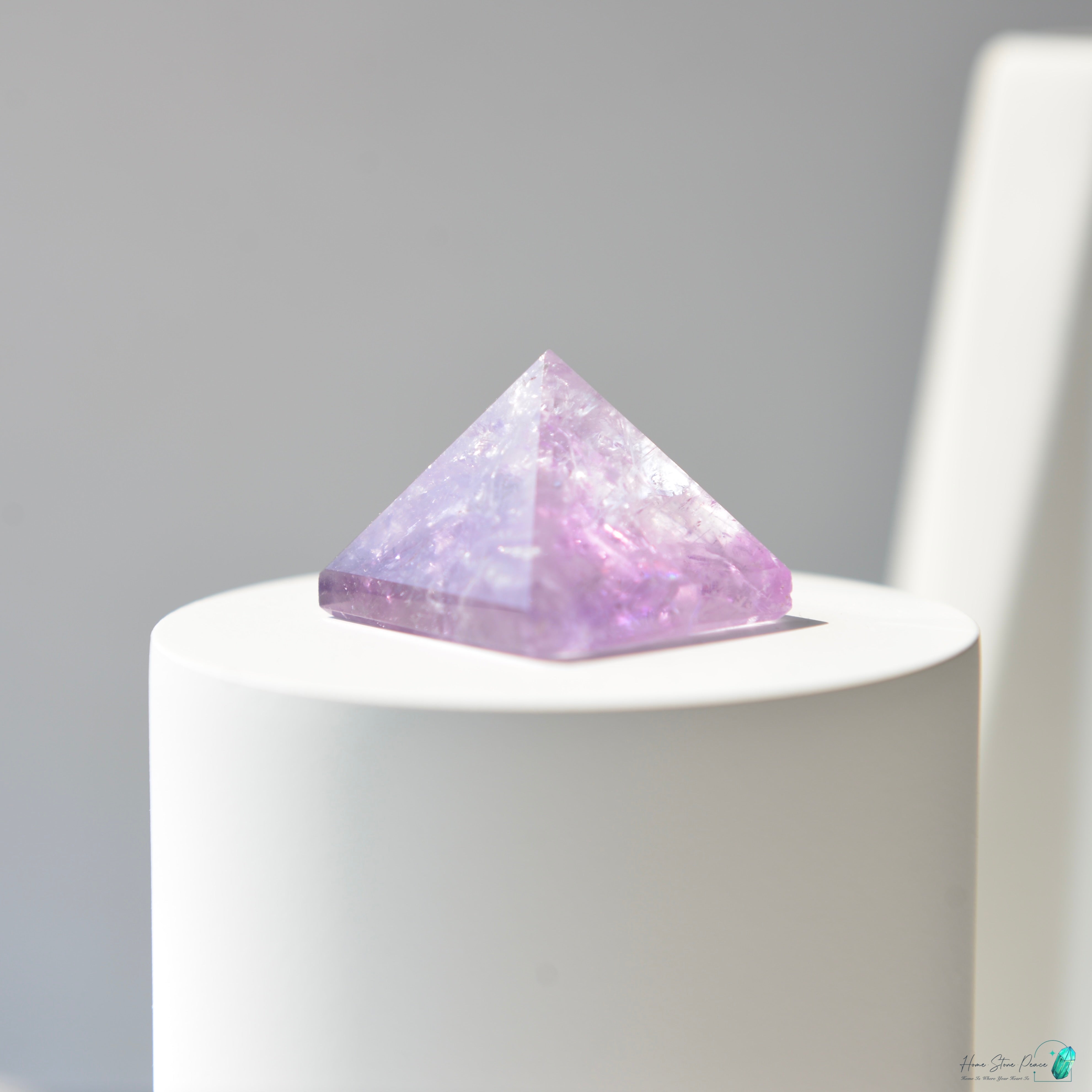 迷你幻影紫水晶金字塔 Mini Phantom Amethyst Pyramid