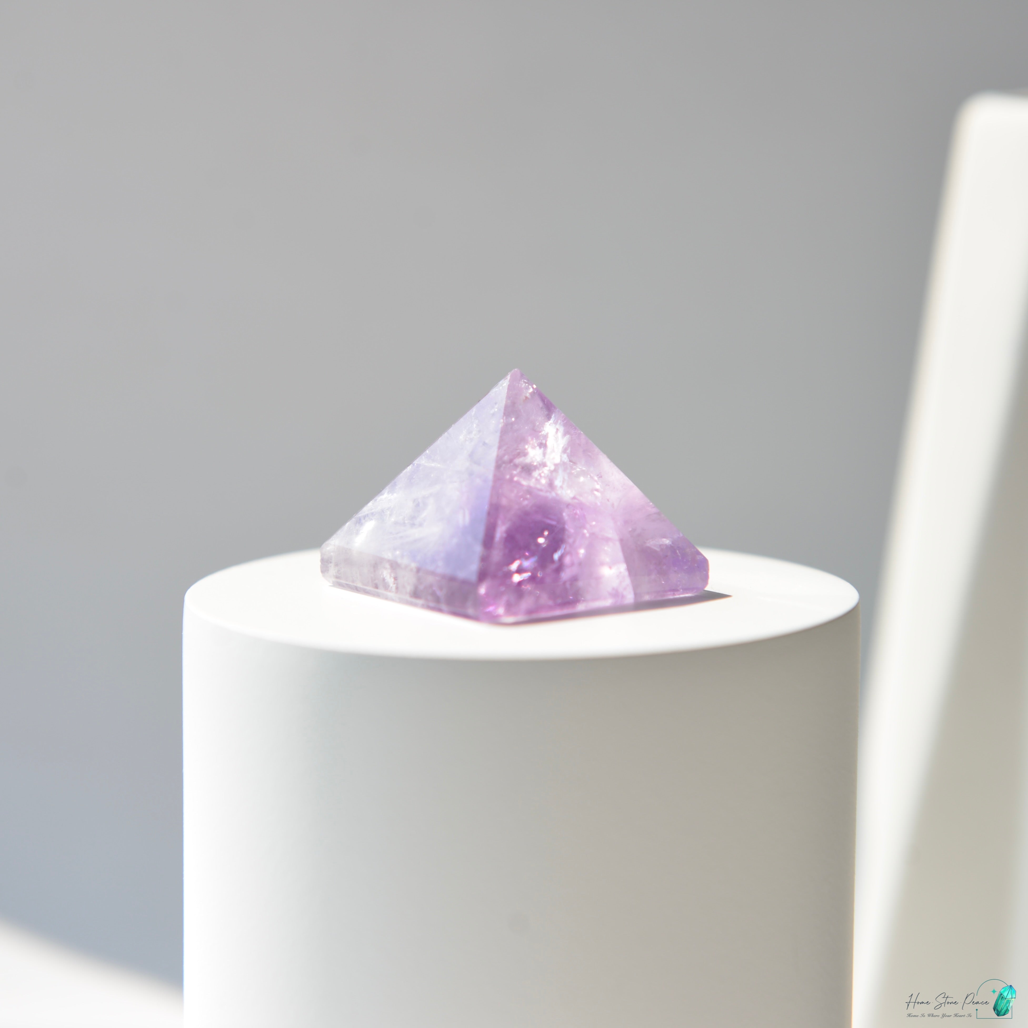 迷你幻影紫水晶金字塔 Mini Phantom Amethyst Pyramid