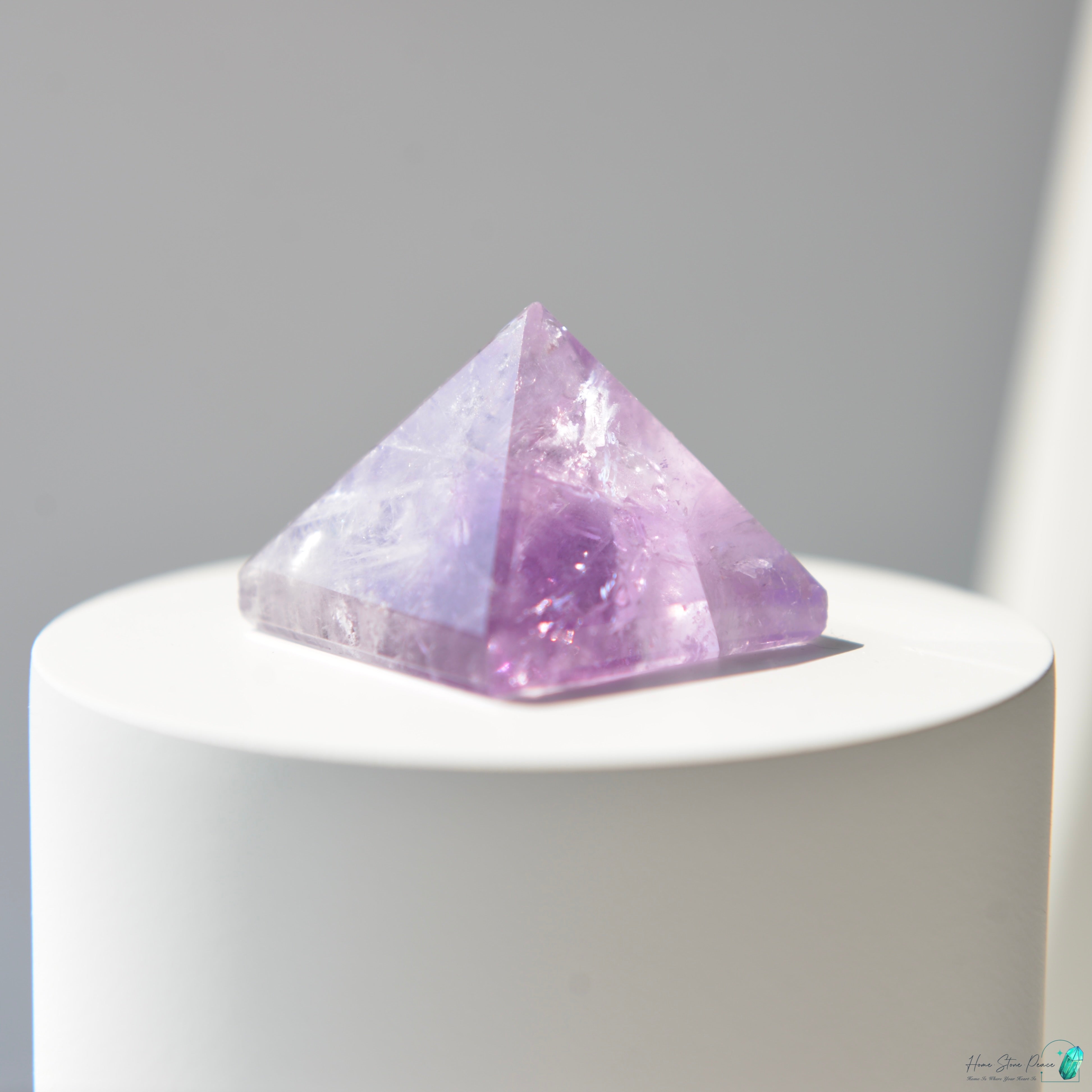 迷你幻影紫水晶金字塔 Mini Phantom Amethyst Pyramid