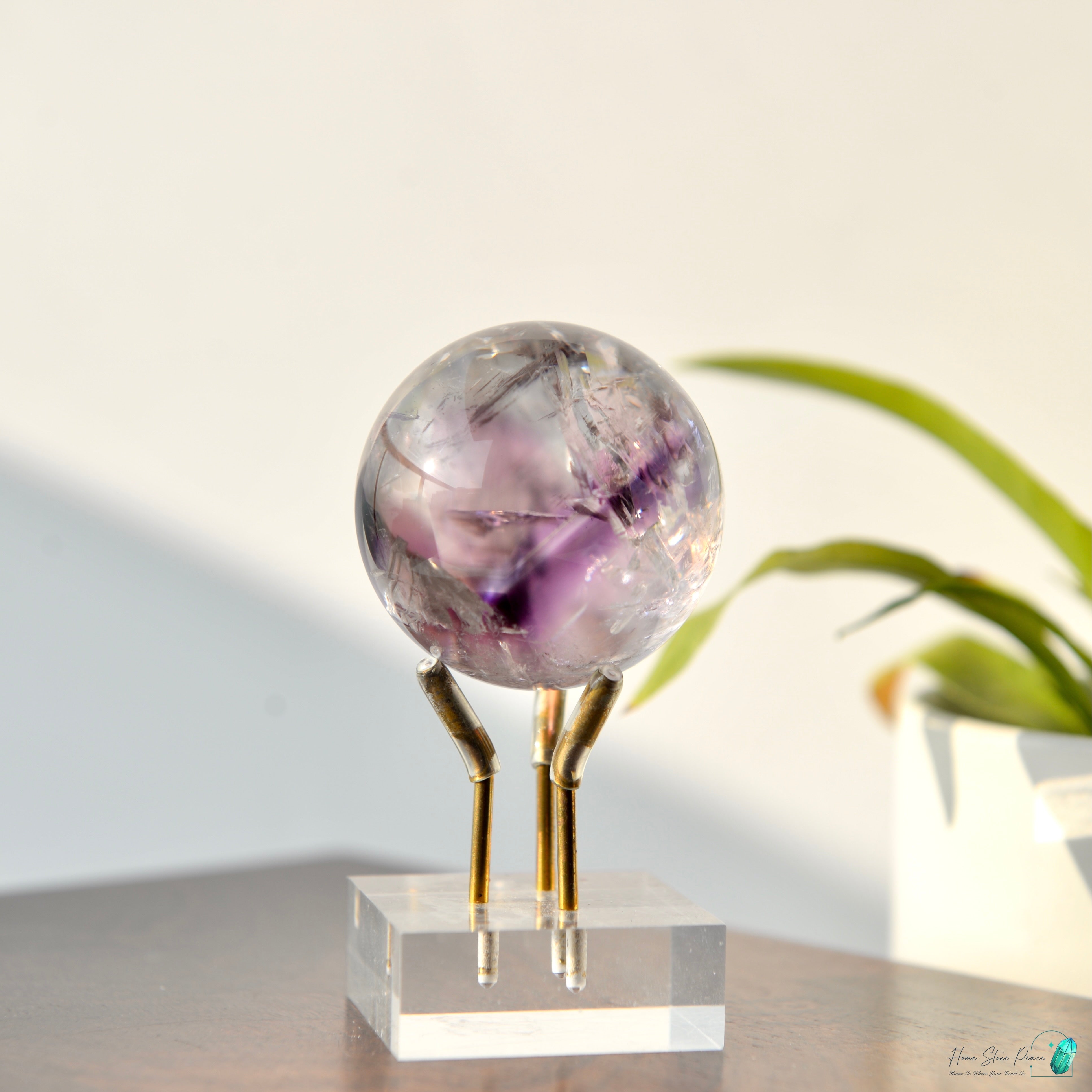 精品幻影紫水晶球 Premium Amethyst Phantom Sphere