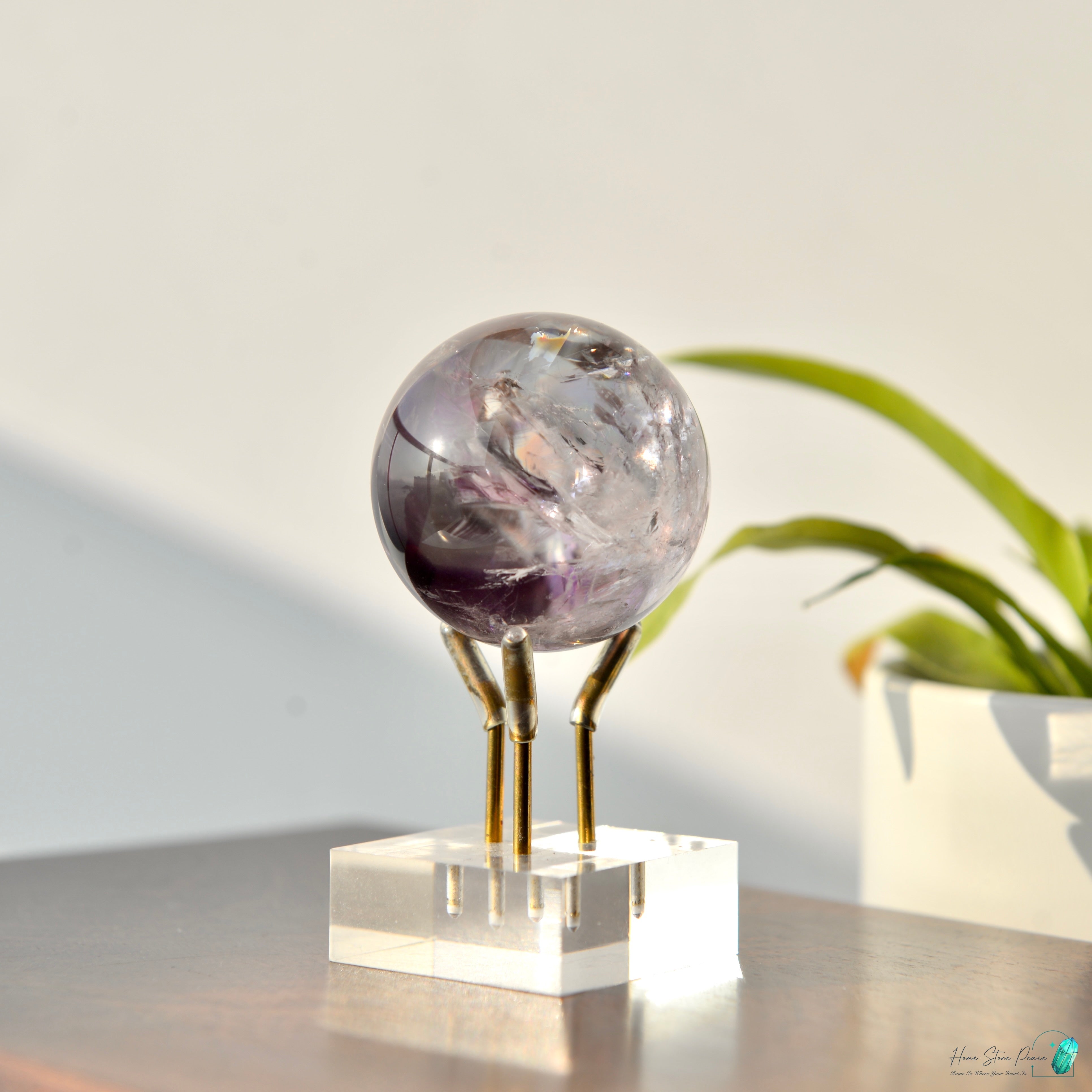 精品幻影紫水晶球 Premium Amethyst Phantom Sphere