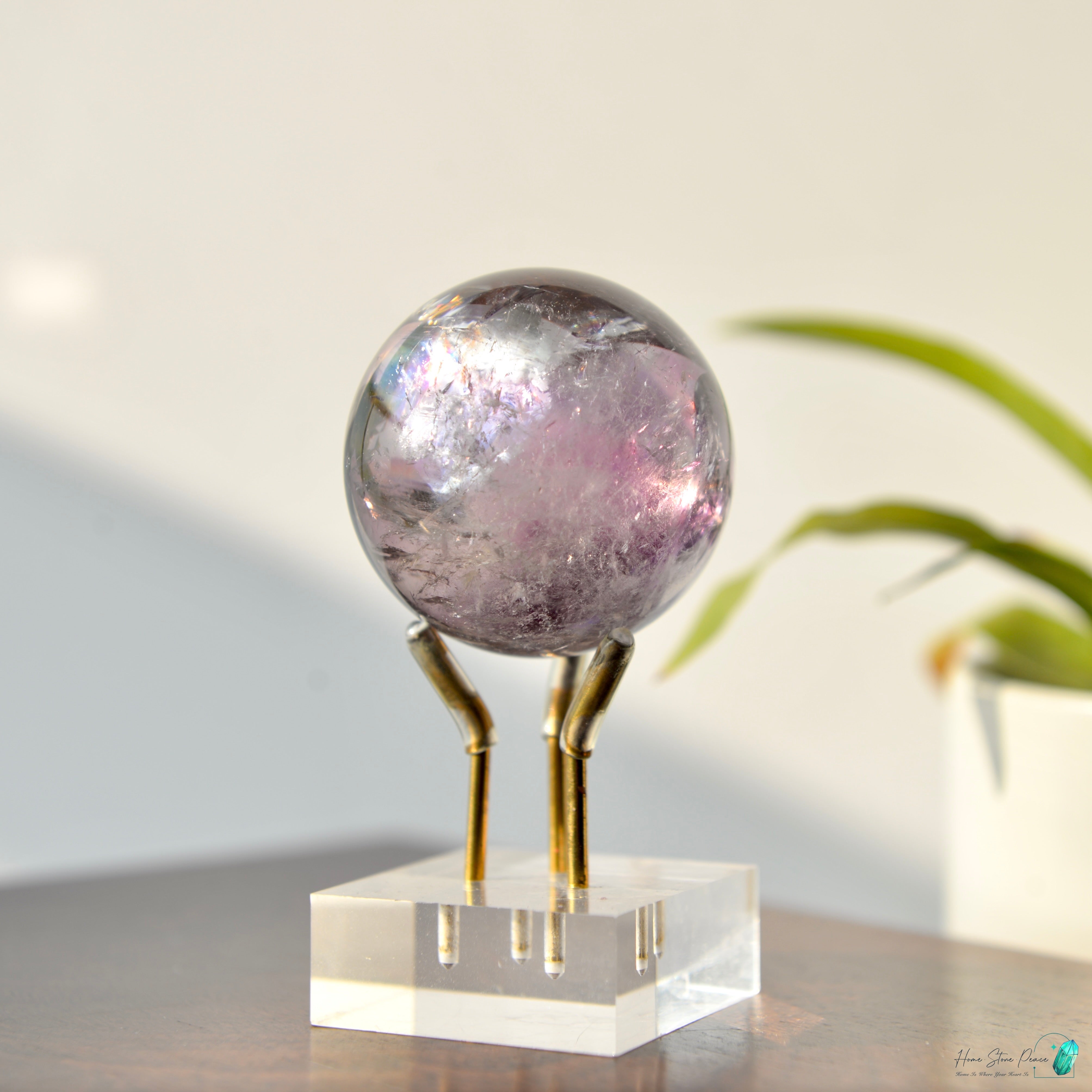 精品幻影紫水晶球 Premium Amethyst Phantom Sphere