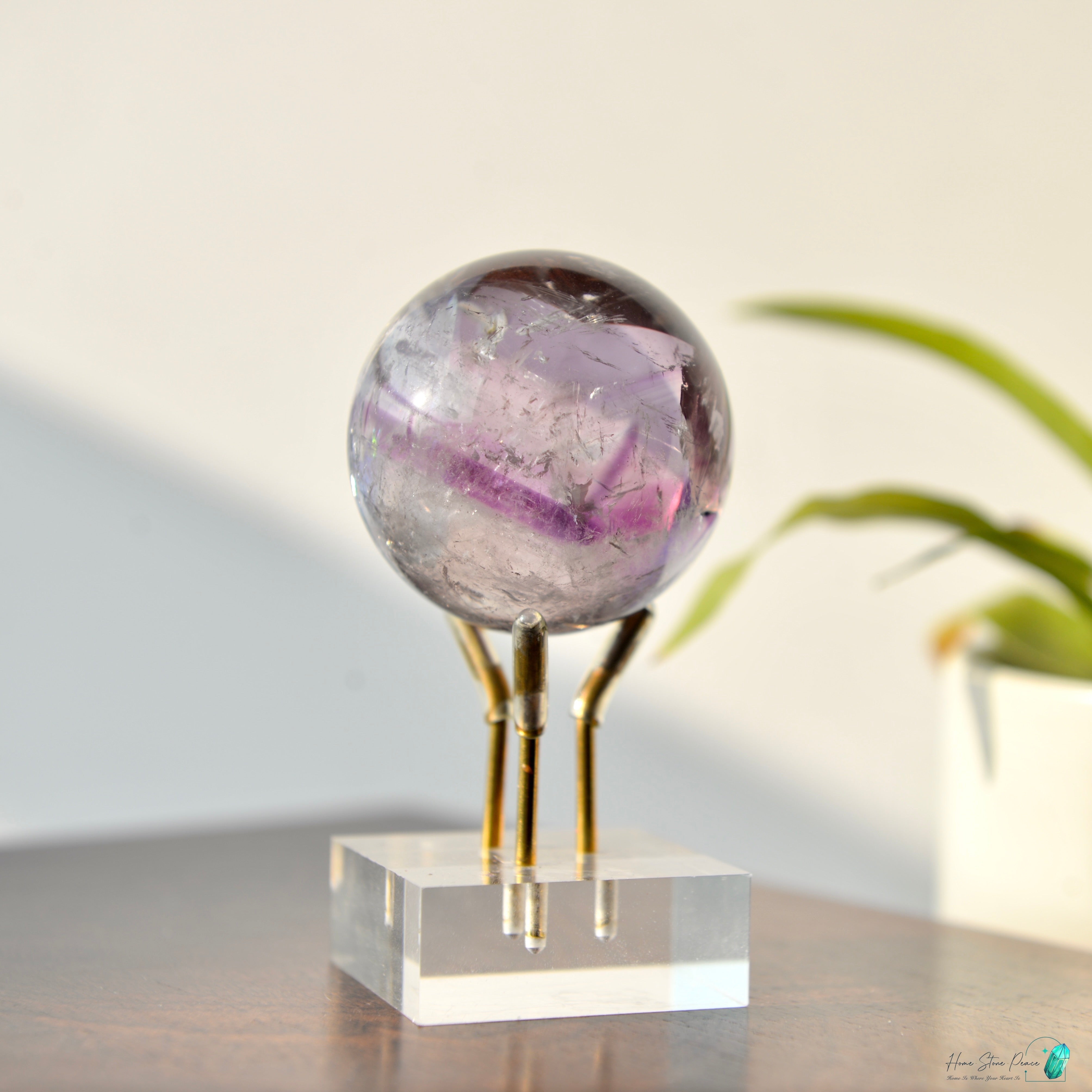 精品幻影紫水晶球 Premium Amethyst Phantom Sphere