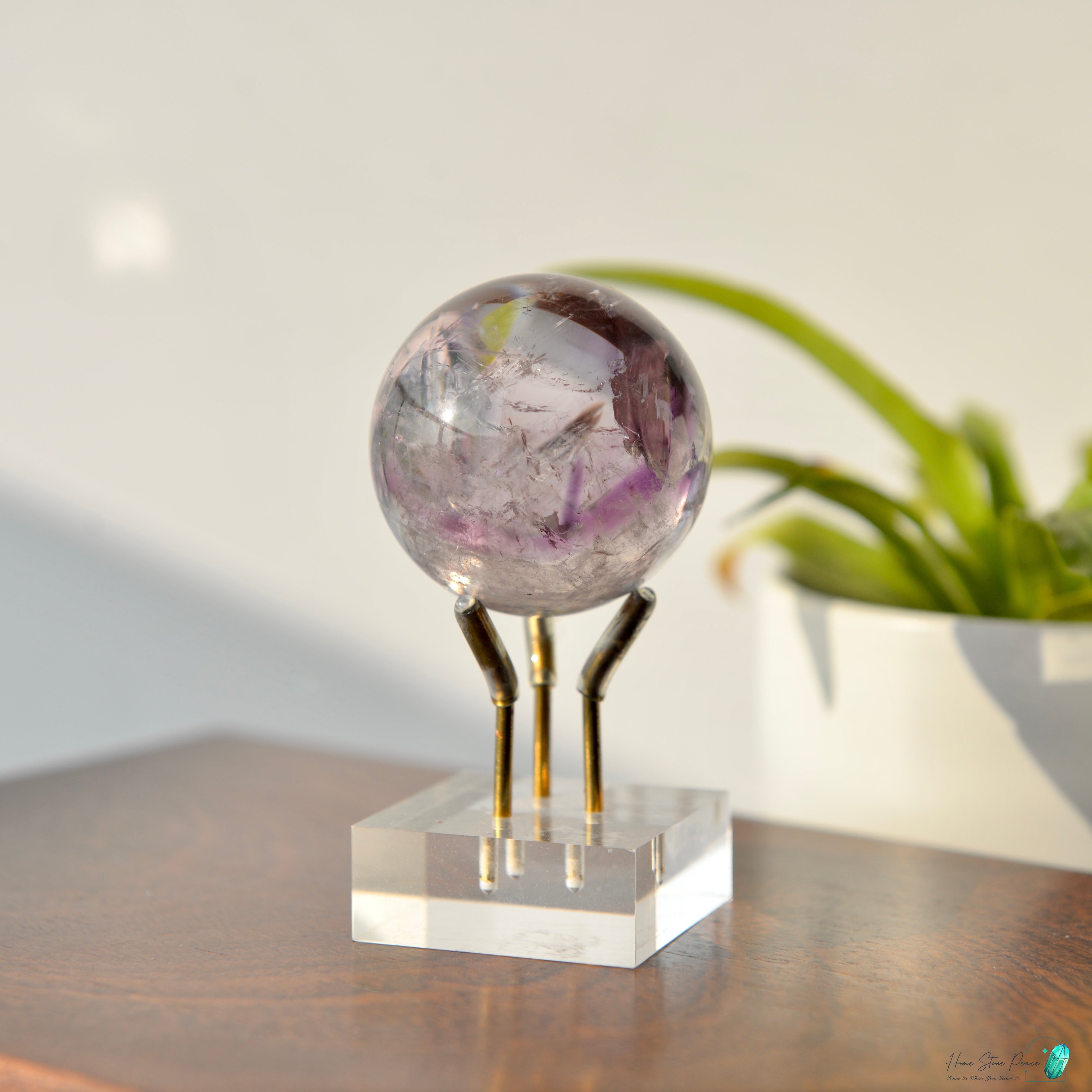 精品幻影紫水晶球 Premium Amethyst Phantom Sphere