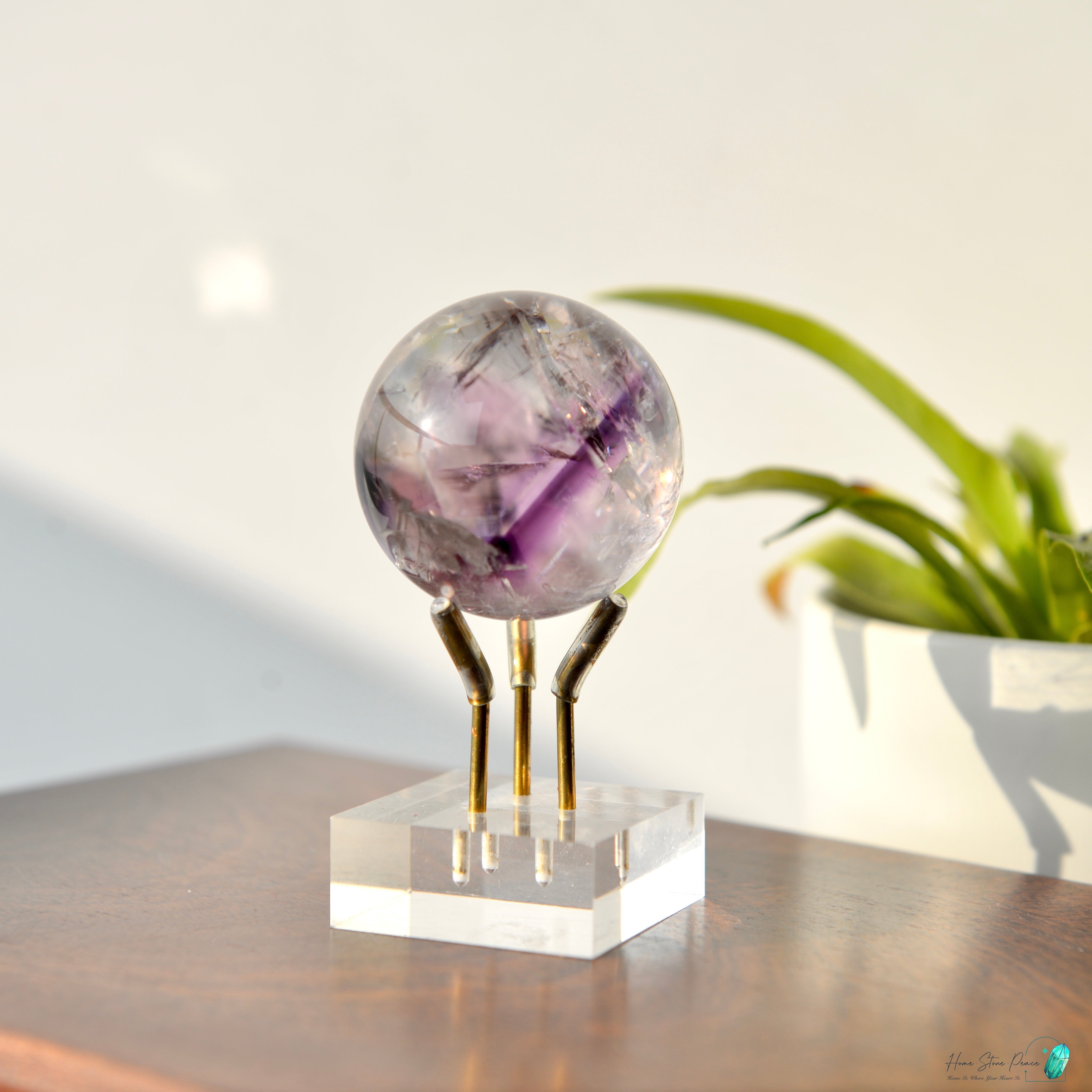 精品幻影紫水晶球 Premium Amethyst Phantom Sphere