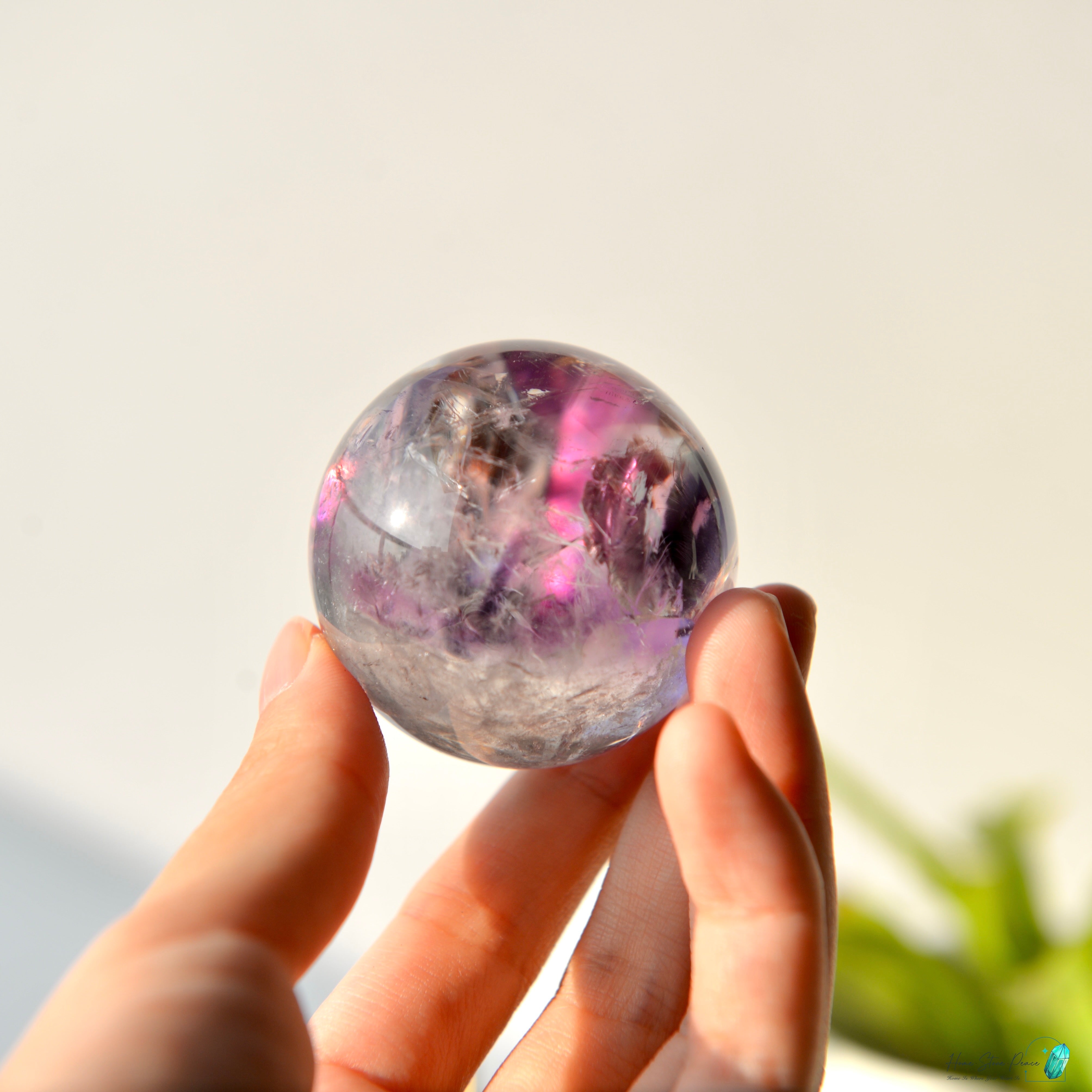 精品幻影紫水晶球 Premium Amethyst Phantom Sphere