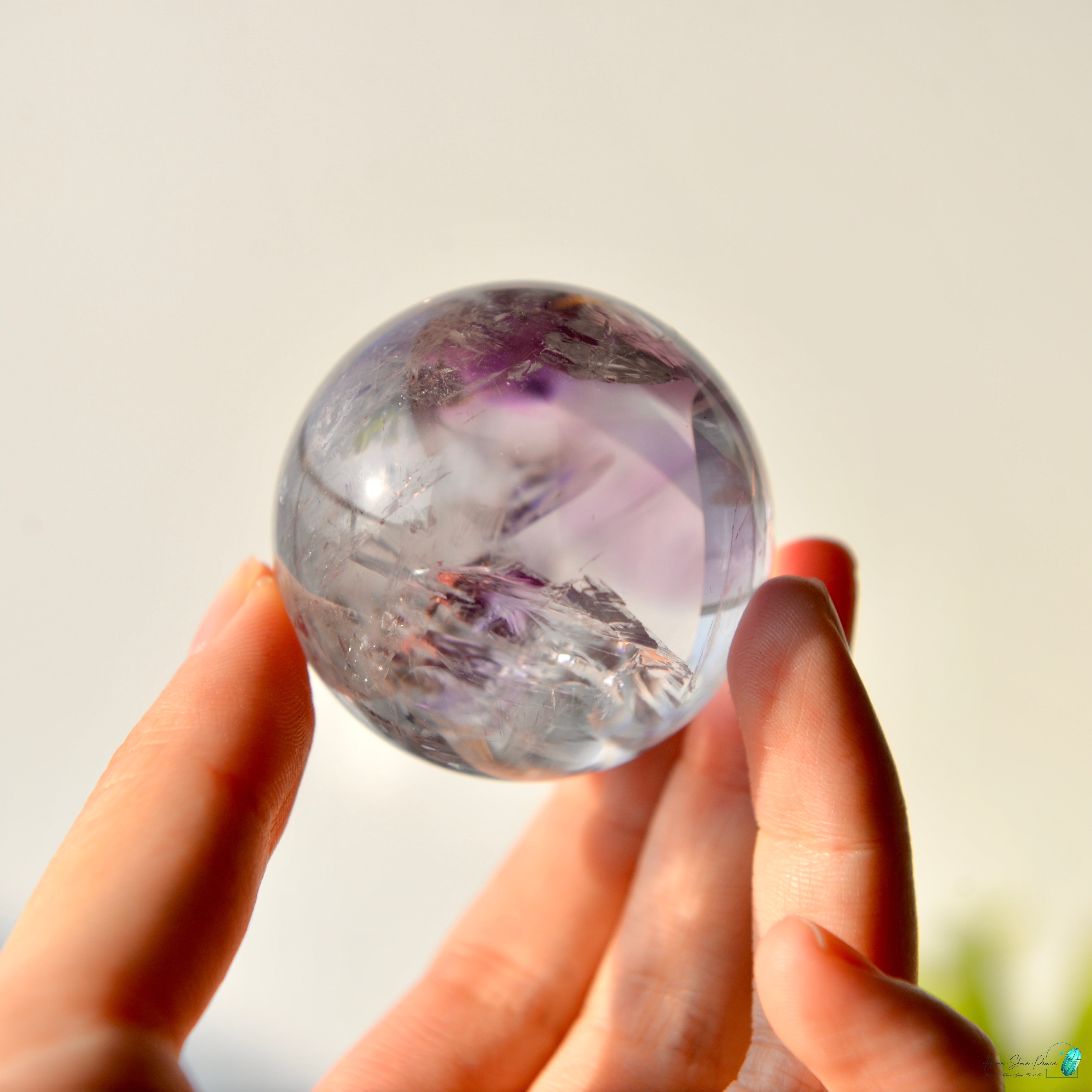 精品幻影紫水晶球 Premium Amethyst Phantom Sphere