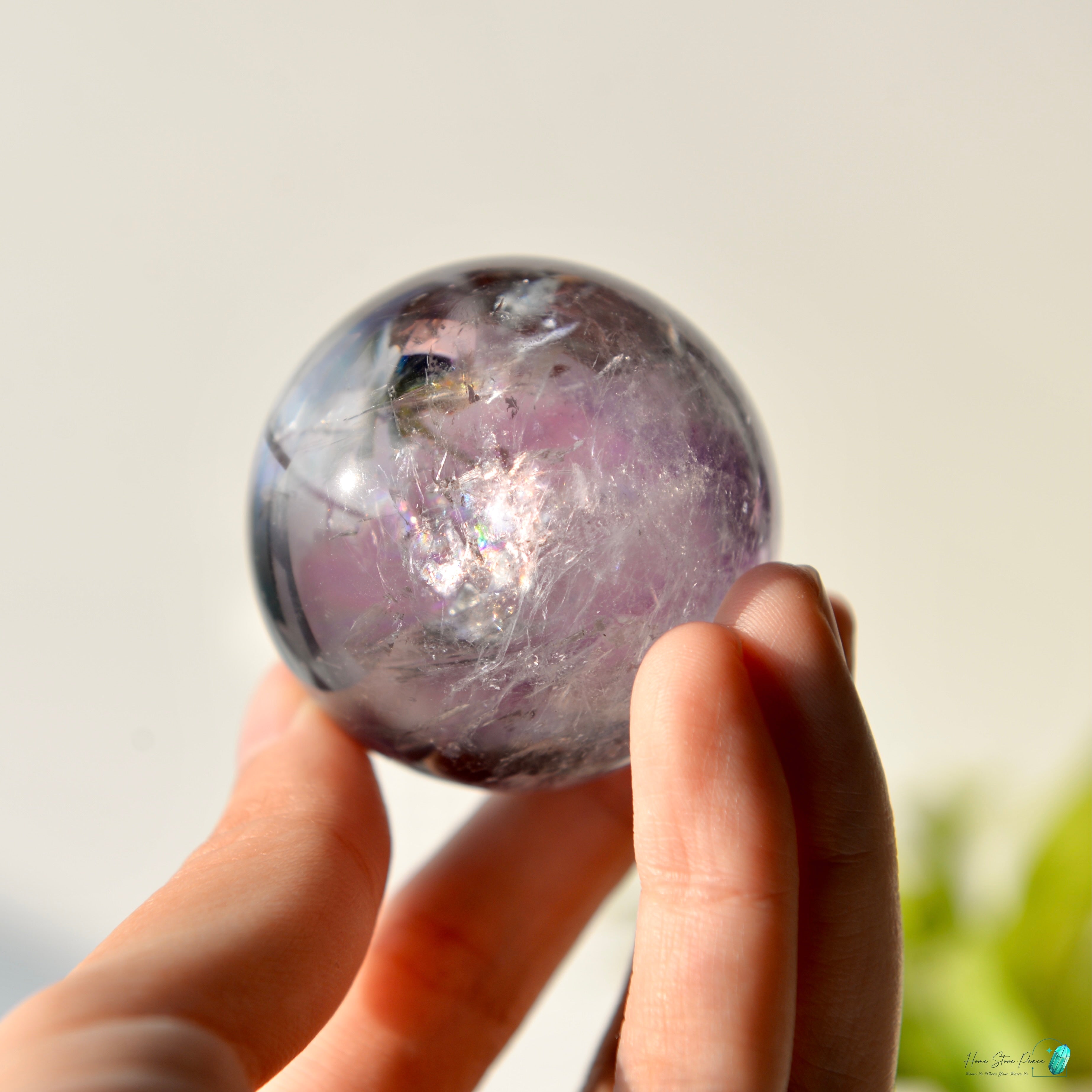 精品幻影紫水晶球 Premium Amethyst Phantom Sphere