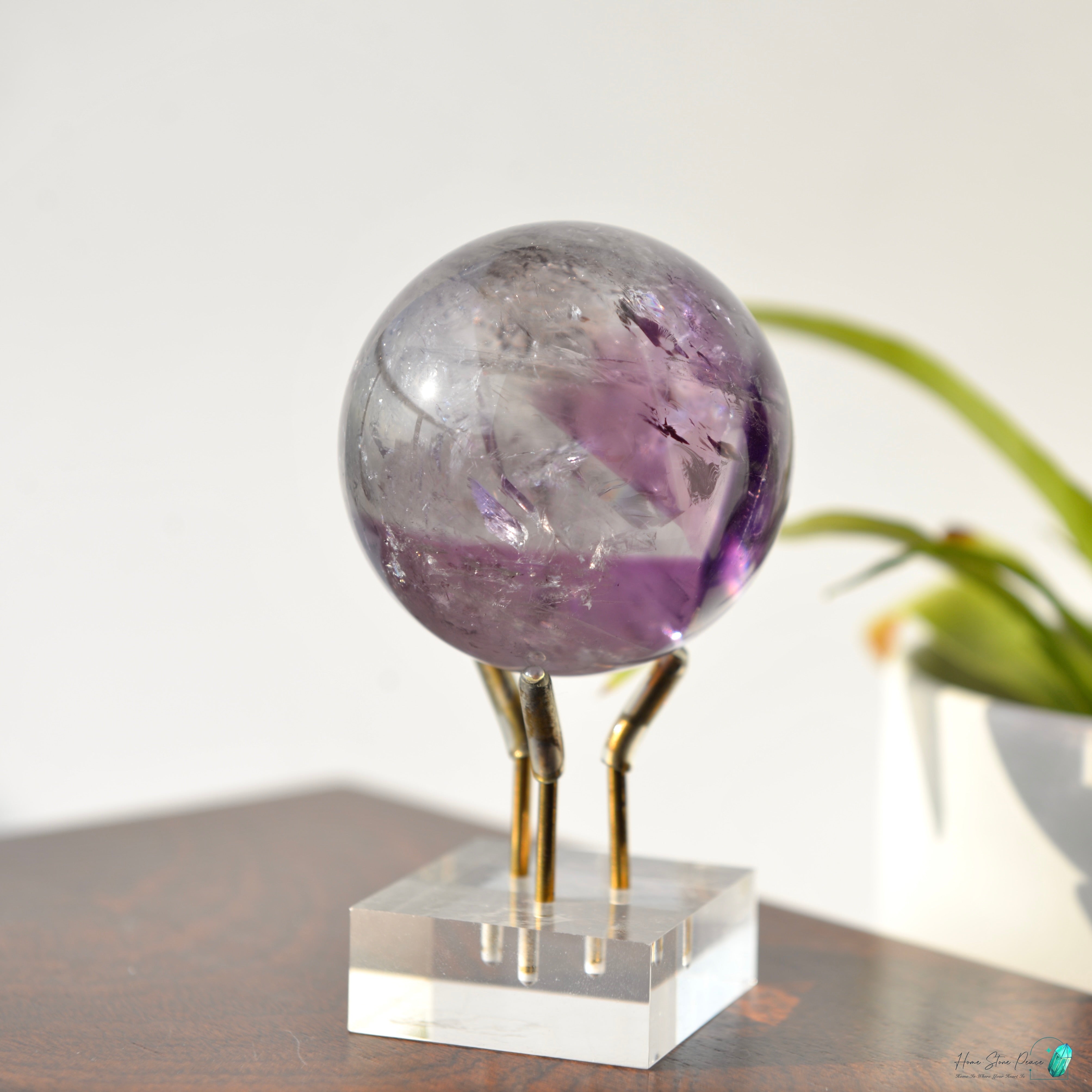 精品幻影紫水晶球 Premium Amethyst Phantom Sphere