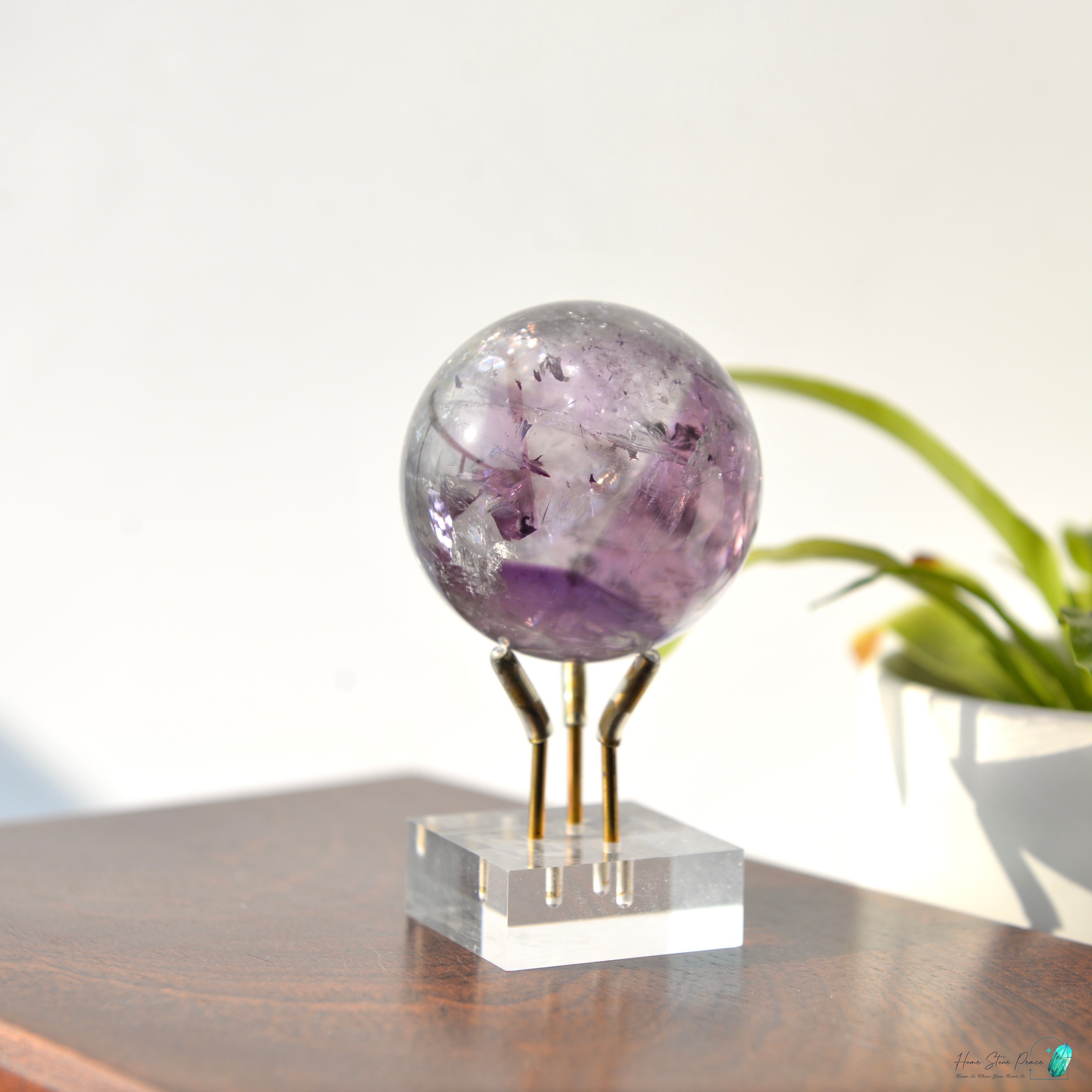 精品幻影紫水晶球 Premium Amethyst Phantom Sphere