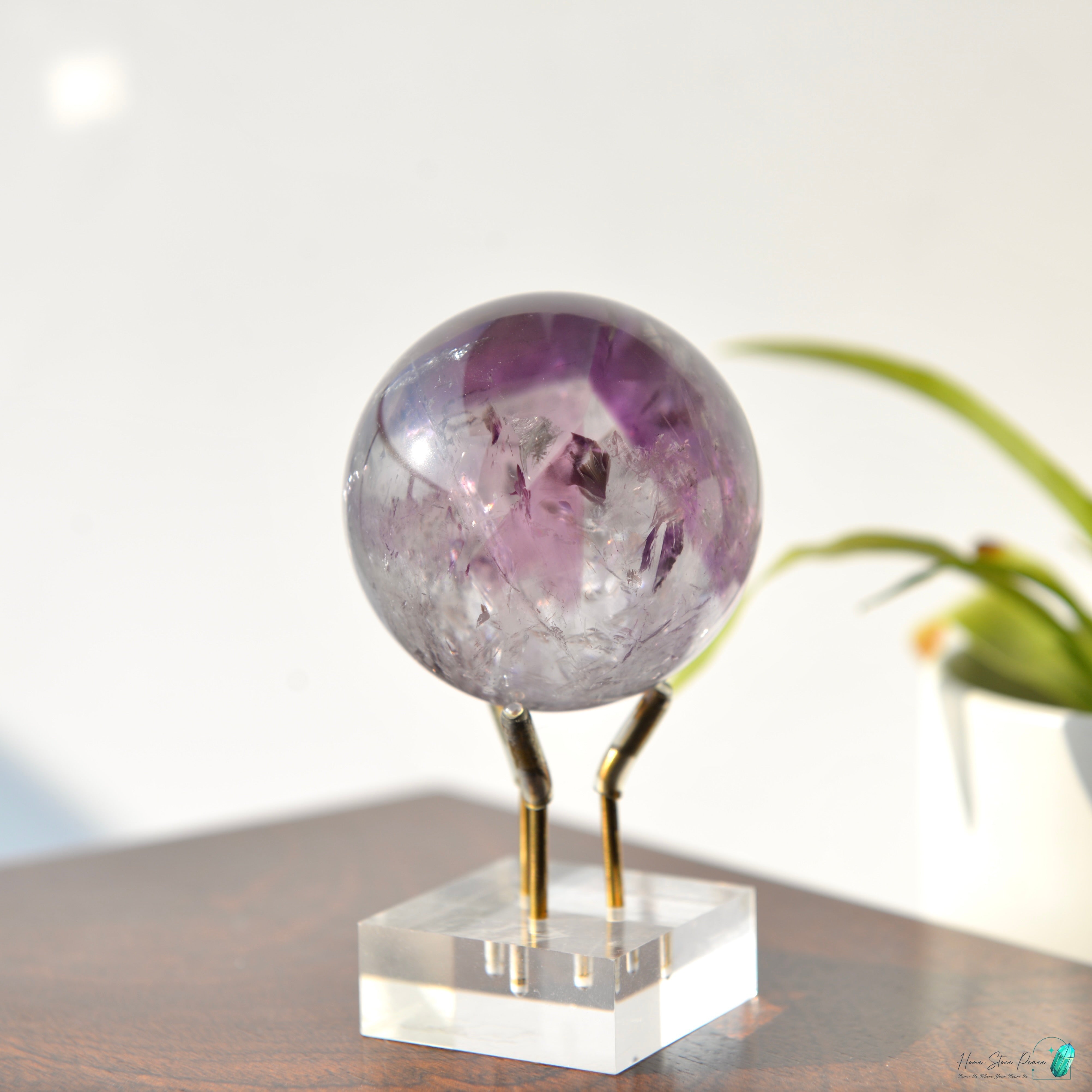 精品幻影紫水晶球 Premium Amethyst Phantom Sphere