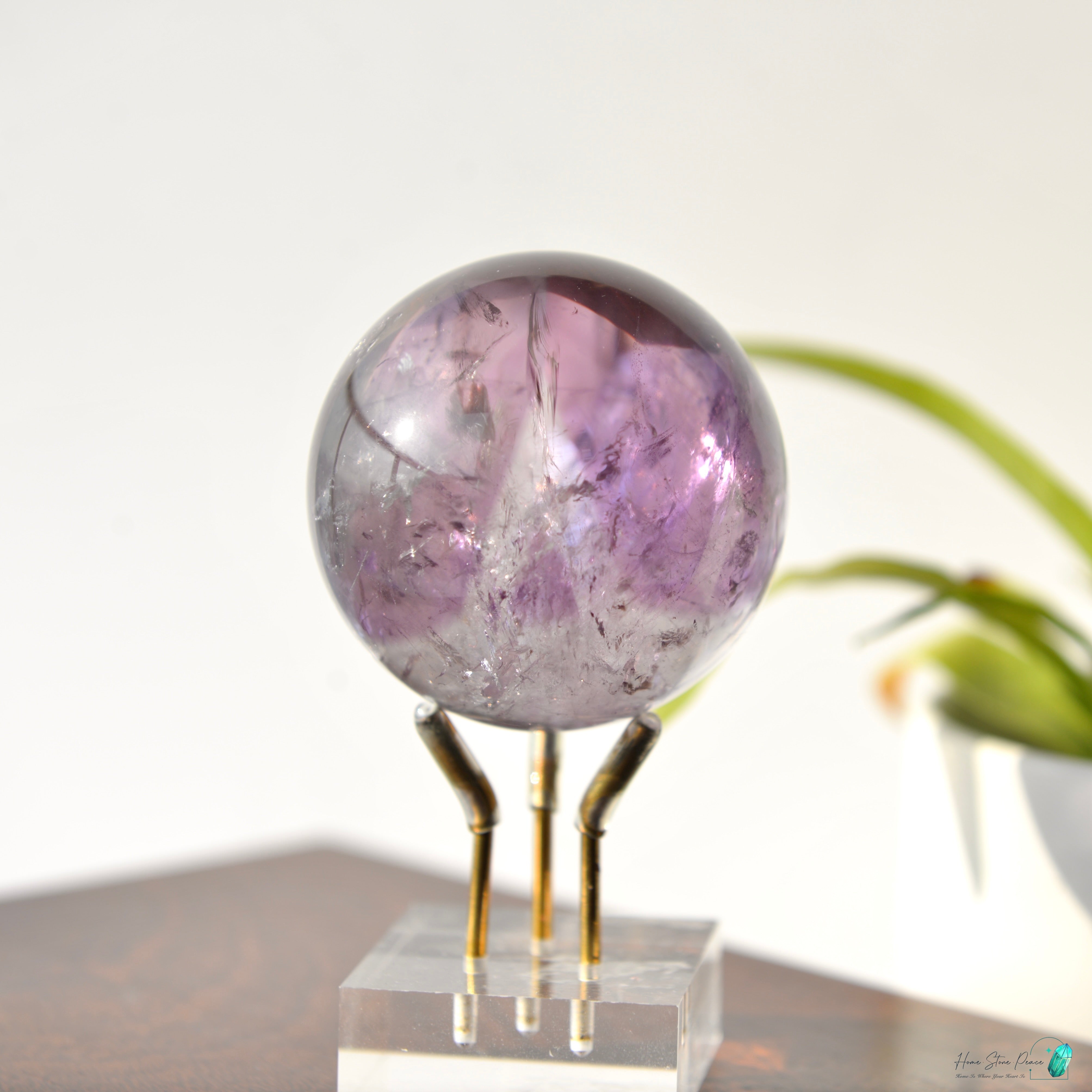 精品幻影紫水晶球 Premium Amethyst Phantom Sphere