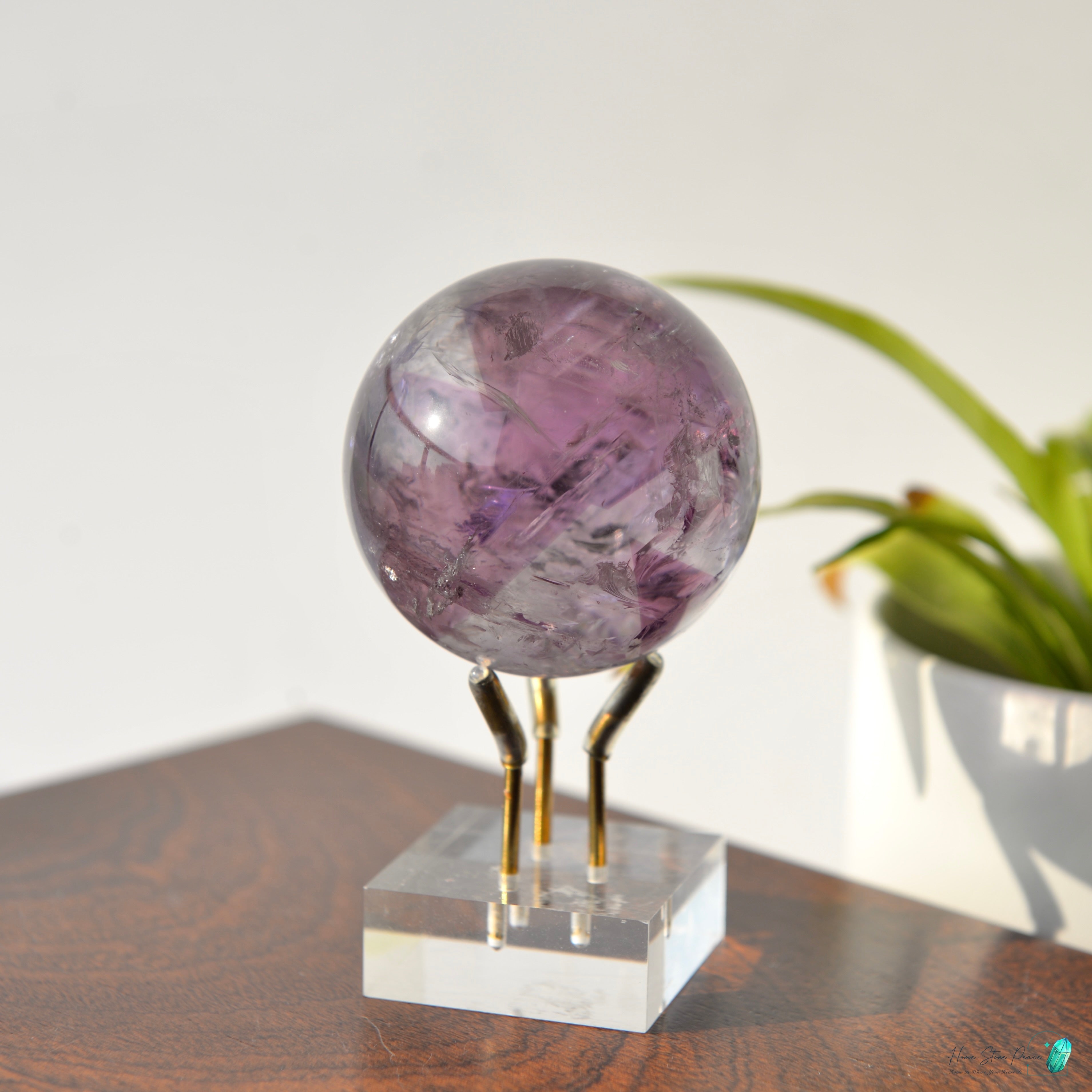 精品幻影紫水晶球 Premium Amethyst Phantom Sphere