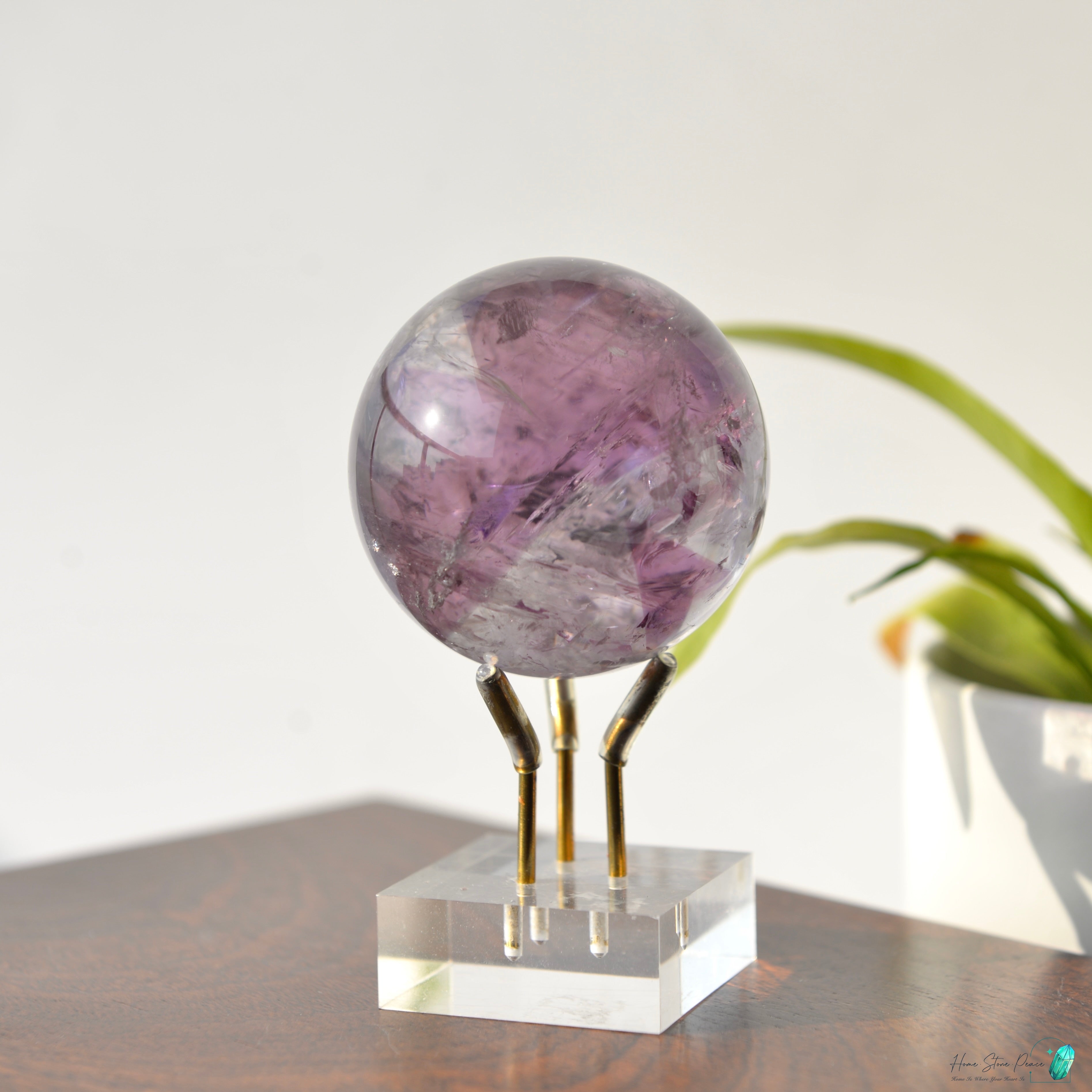 精品幻影紫水晶球 Premium Amethyst Phantom Sphere