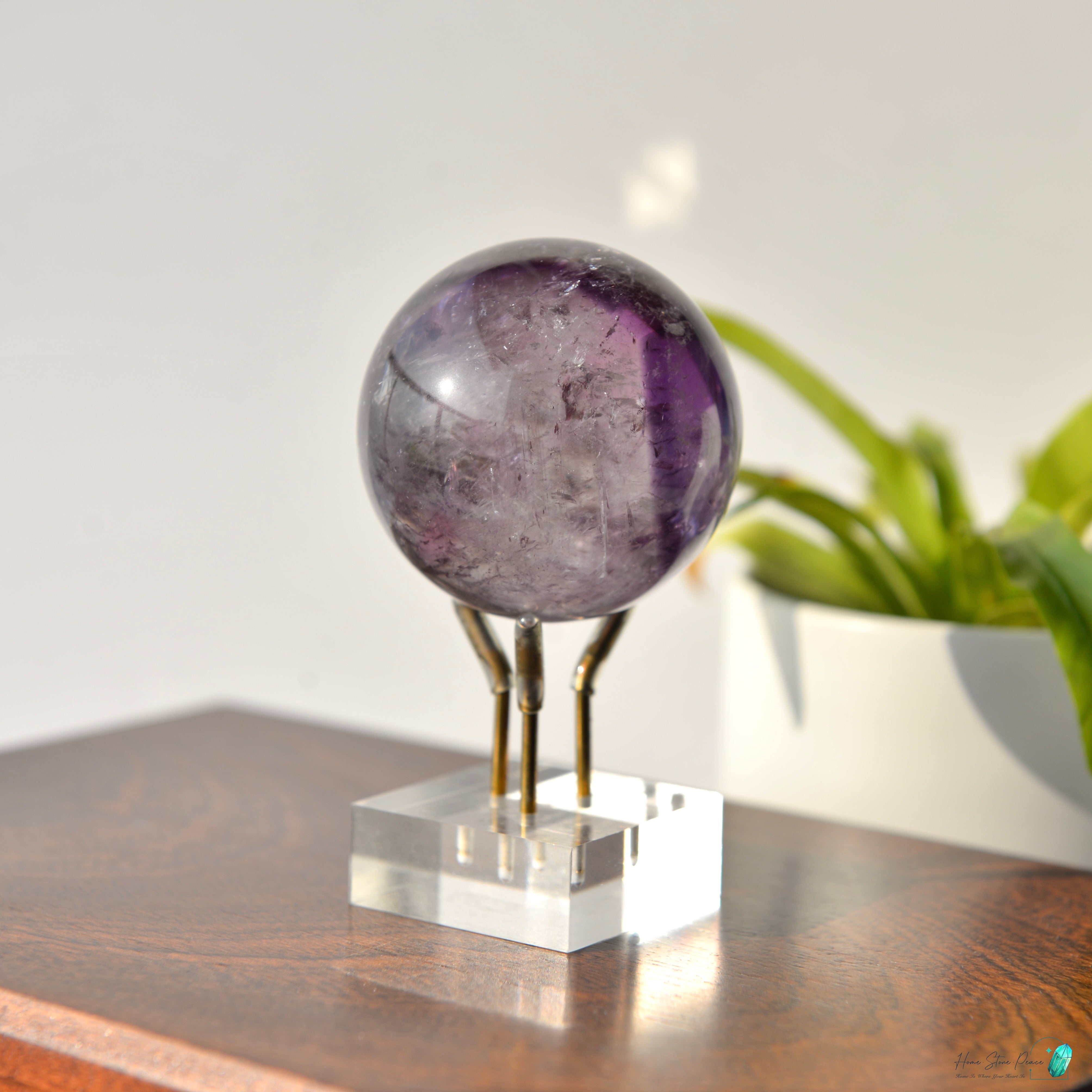 精品幻影紫水晶球 Premium Amethyst Phantom Sphere